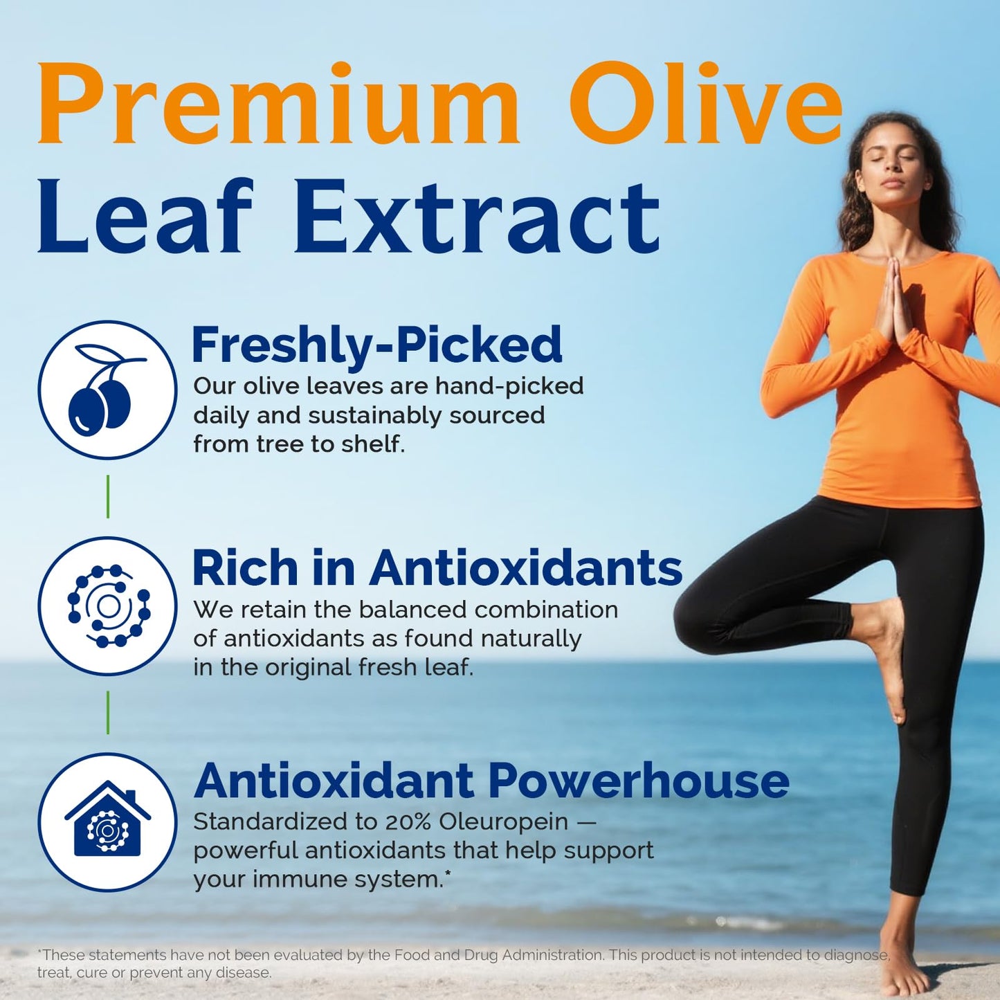 Innate Vitality Olive Leaf Extract Capsules, 60 Count