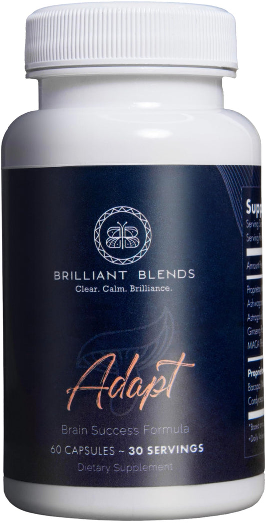 Brilliant Blends Adapt Adaptogen Supplement, 30 Capsules