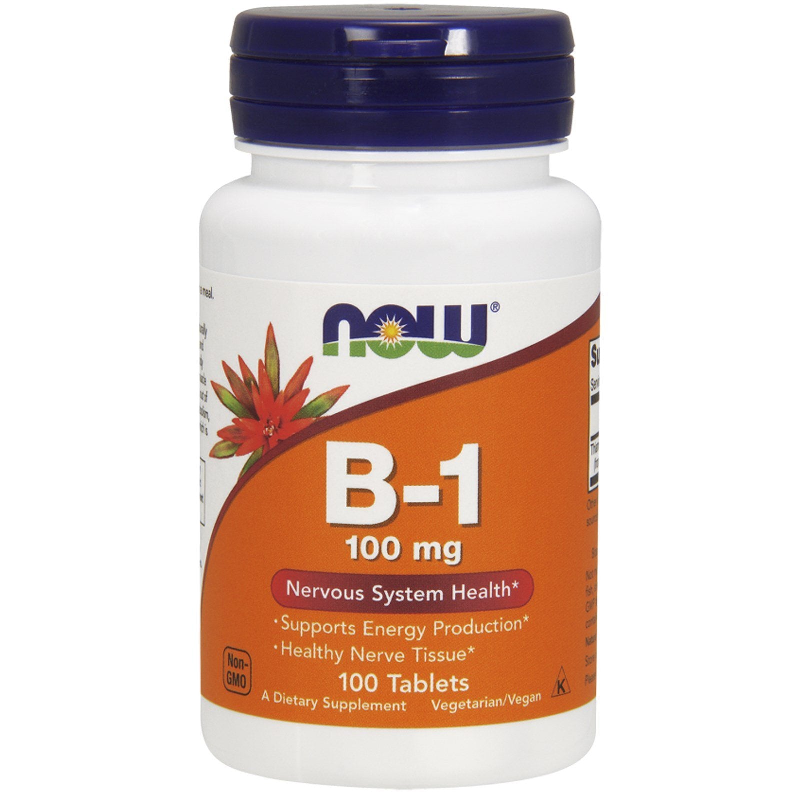 NOW Foods Vitamin B-1 (Thiamine) 100 mg, 400 Tablets