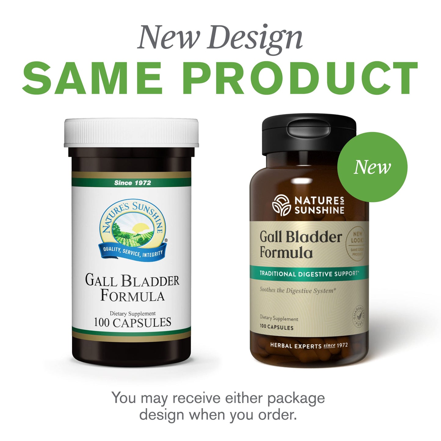 Nature's Sunshine Gall Bladder Formula Capsule, 100 Count