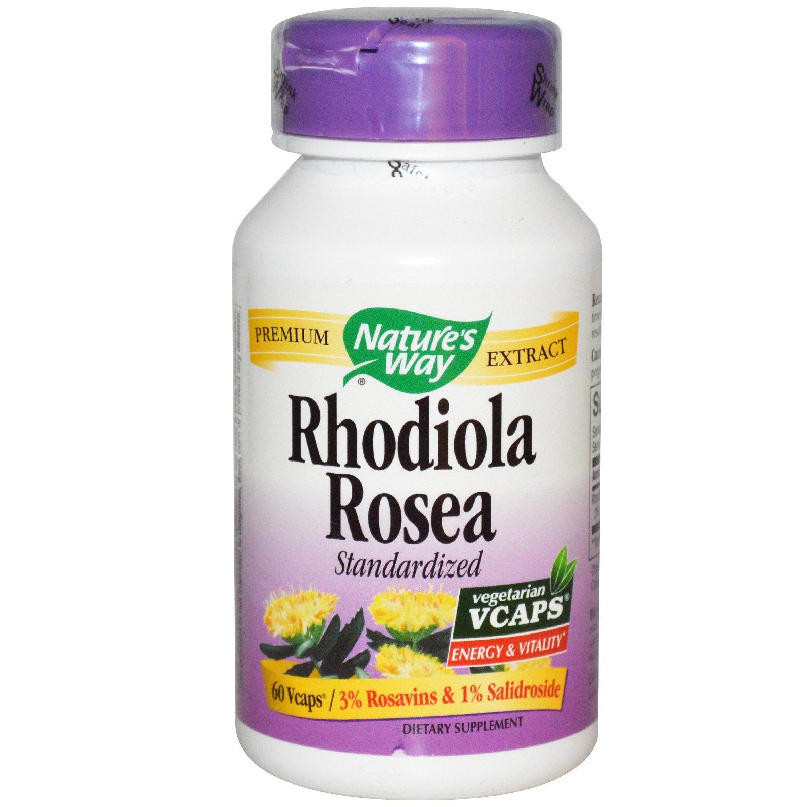 Nature's Way Rhodiola Rosea Extract Capsule 60 Capsules