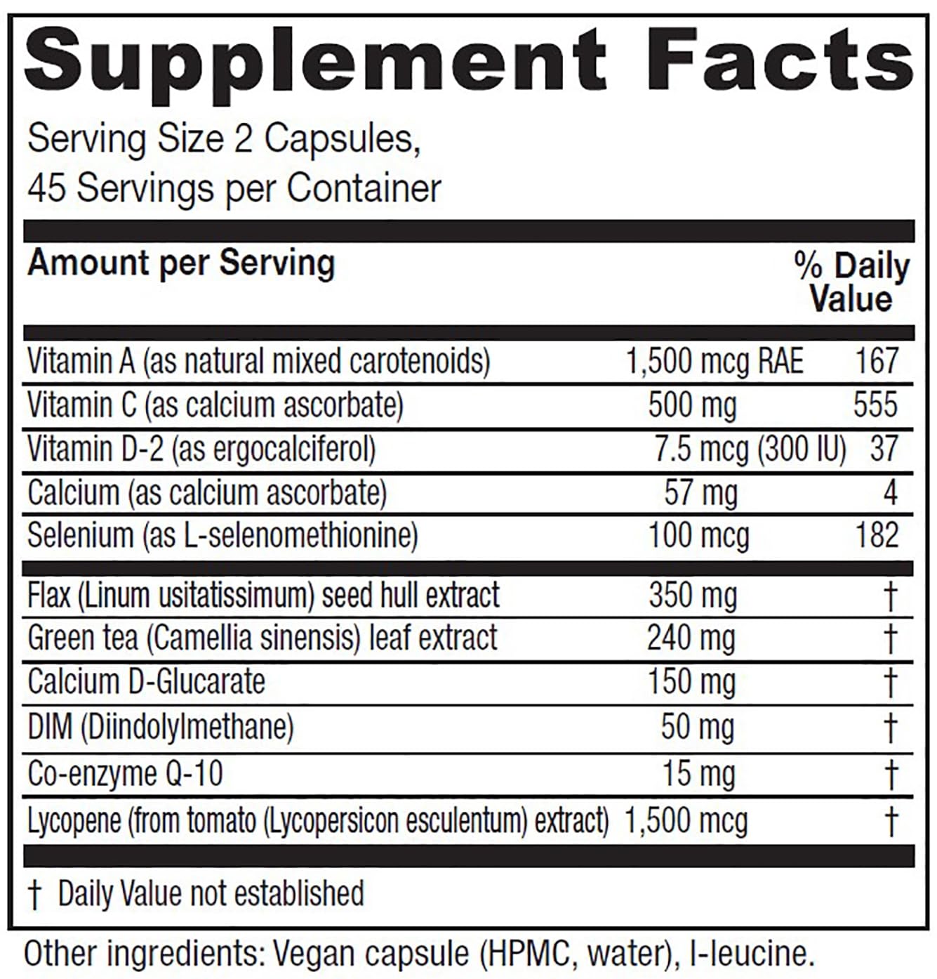 Vitanica BreastBlend Breast Care Support 90 Capsules