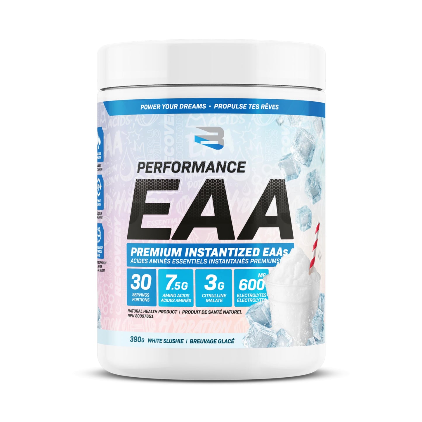 Believe Supplements Performance EAA - Essential Amino Acids Formula Powder 13.76 Ounce