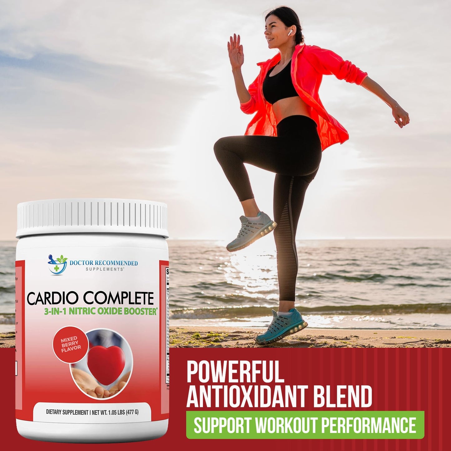 Doctor Recommended Supplements Cardio Complete Heart Health Support Powder 50.4 Servings