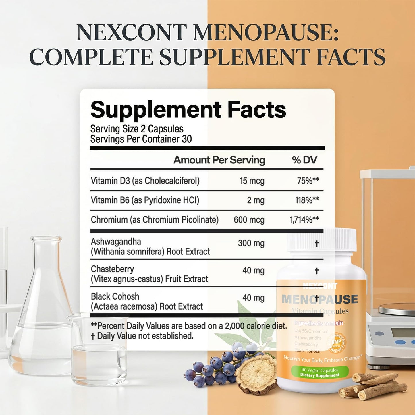 Oopeatol Black Cohosh Menopause Support Capsule, 60 Capsules