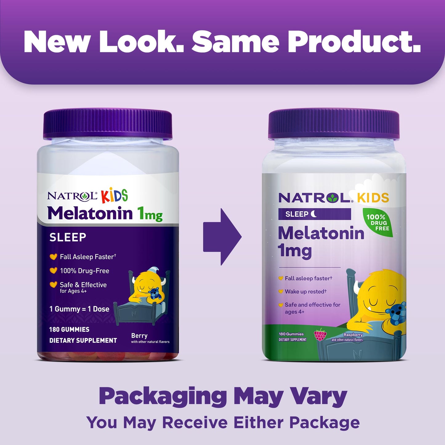 Natrol Kids Melatonin Gummies 180 Count