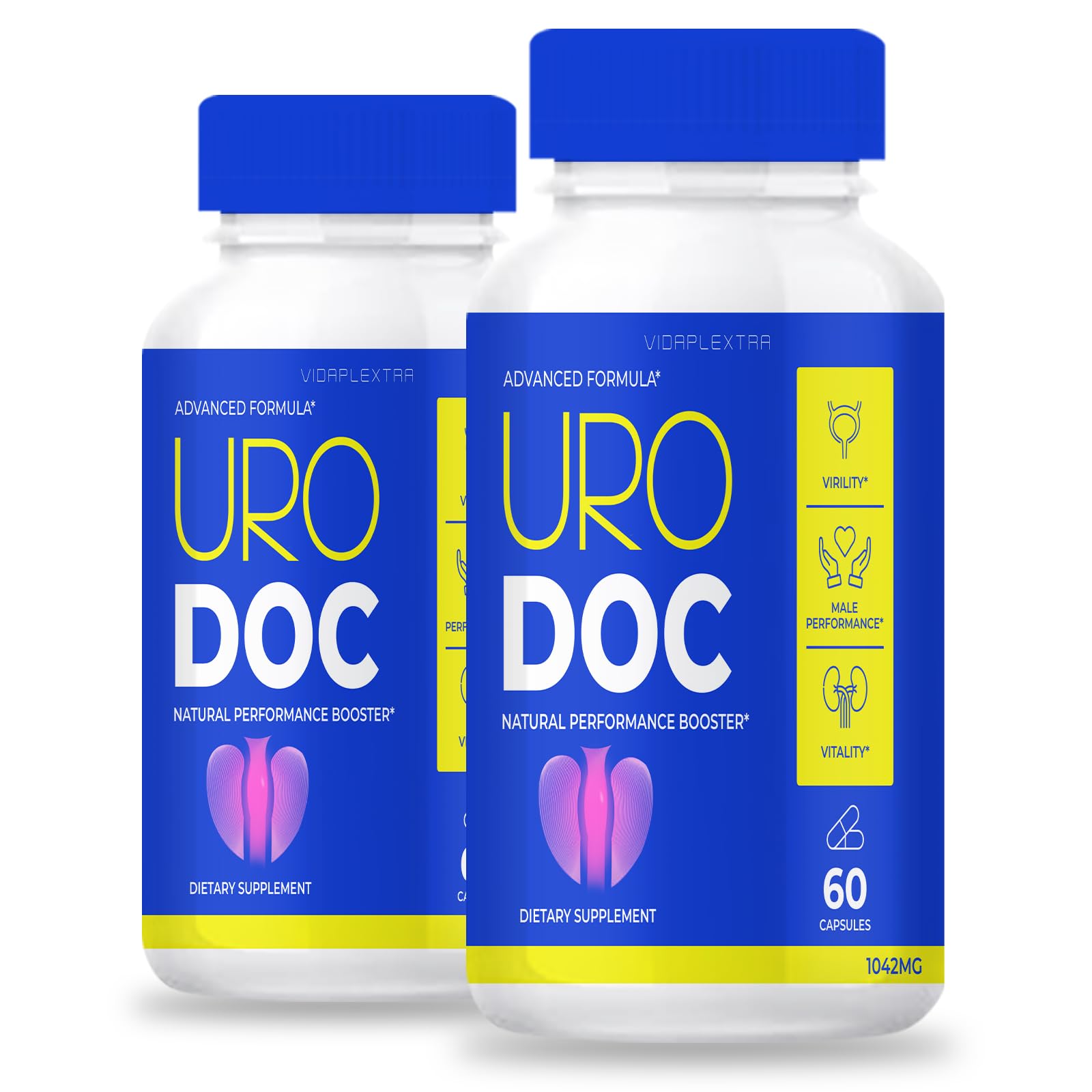 VIDAPLEXTRA URO Doc Male Capsules, 120 Capsules