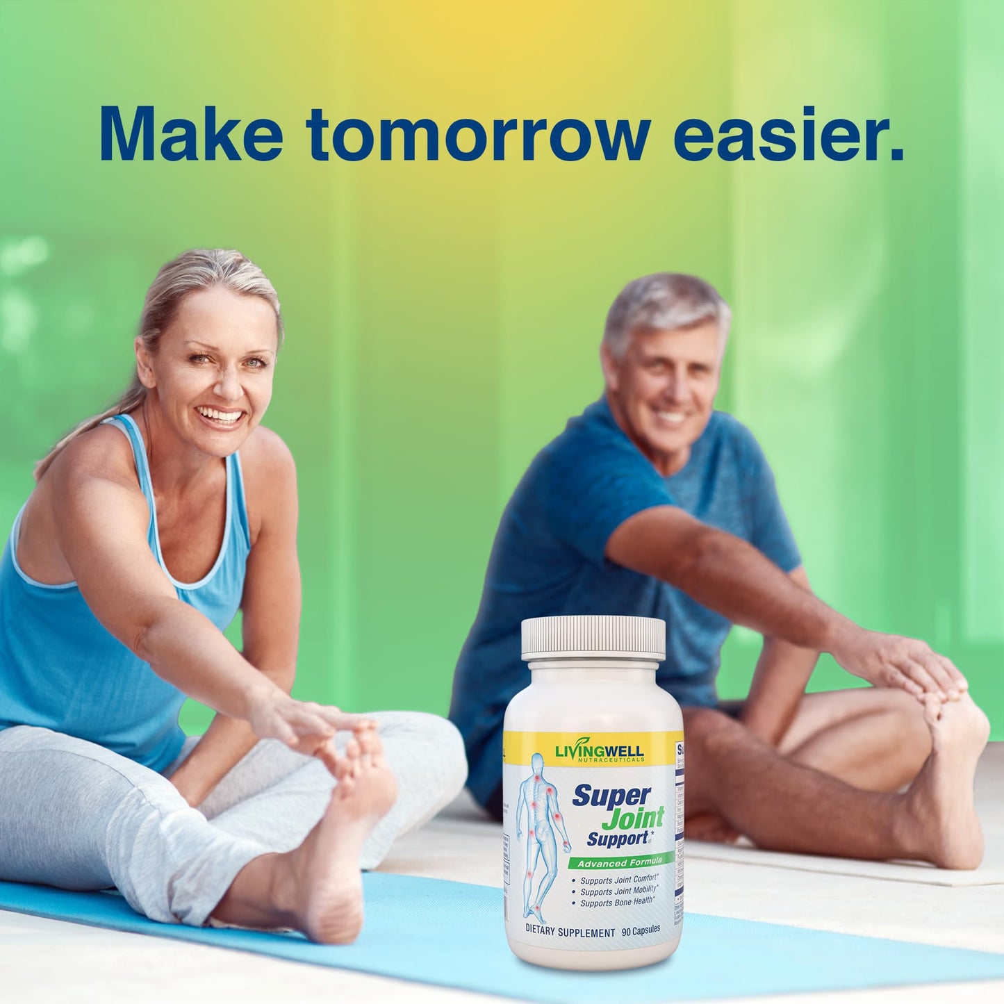 SUPER JOINT SUPPORT Glucosamine Chondroitin & MSM 90 Capsules