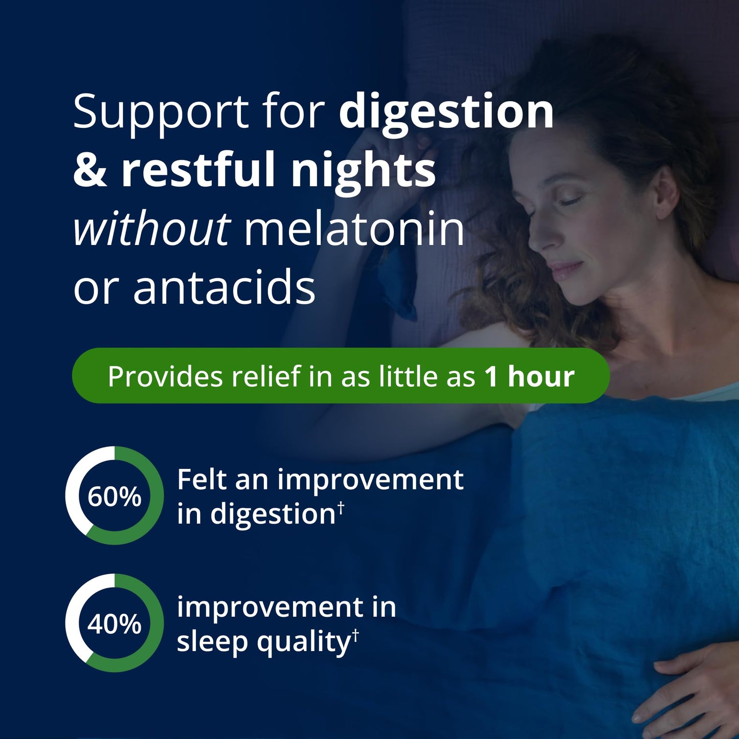 Metagenics UltraFlora Night Rest & Digest Postbiotic Capsules 30 Count