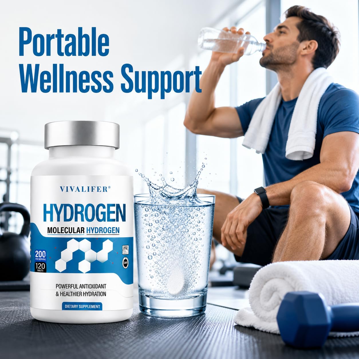 CORELIX Hydrogen Water Tablets with Magnesium 120 Tablets