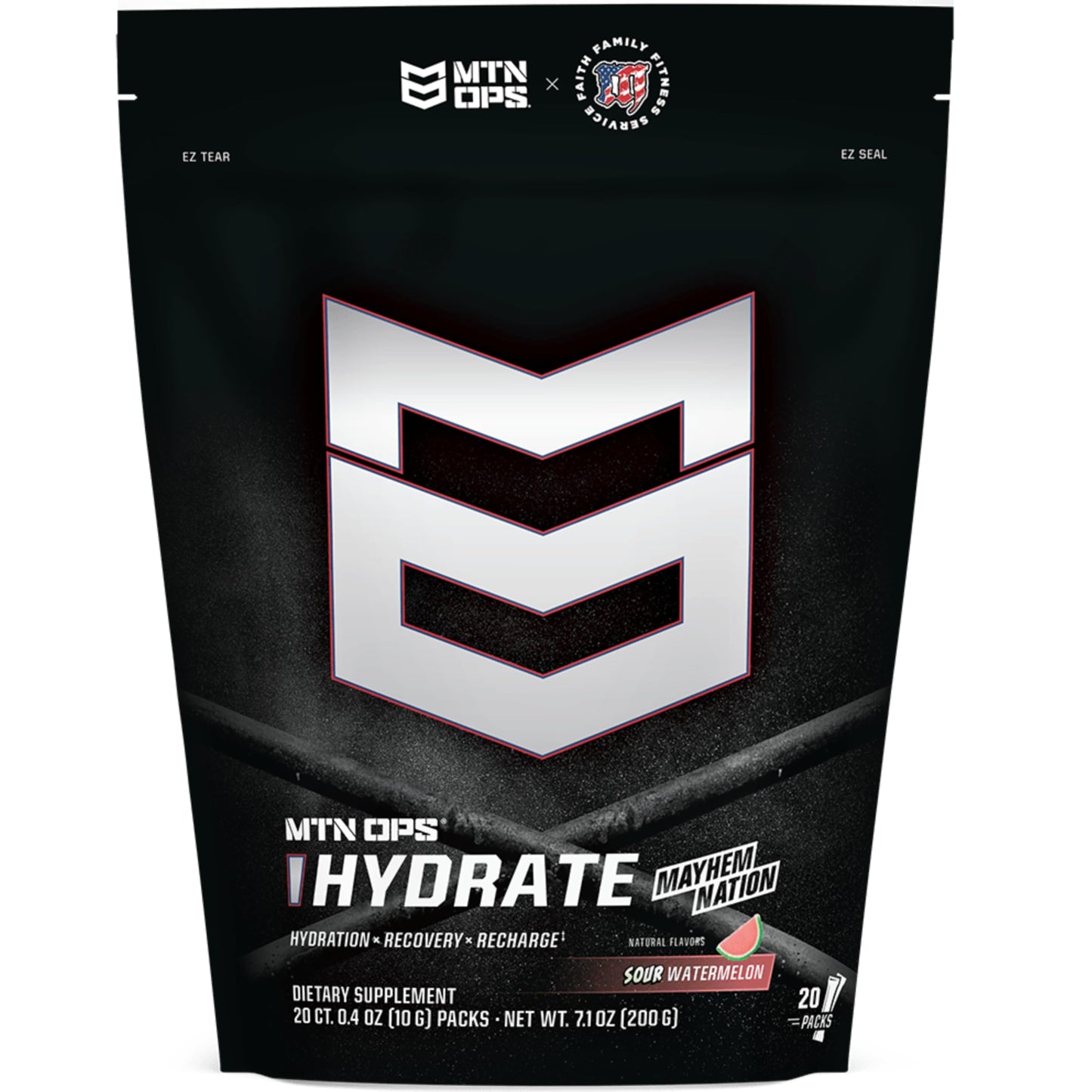 MTN OPS Hydrate Sugar Free Electrolyte Powder 5.6