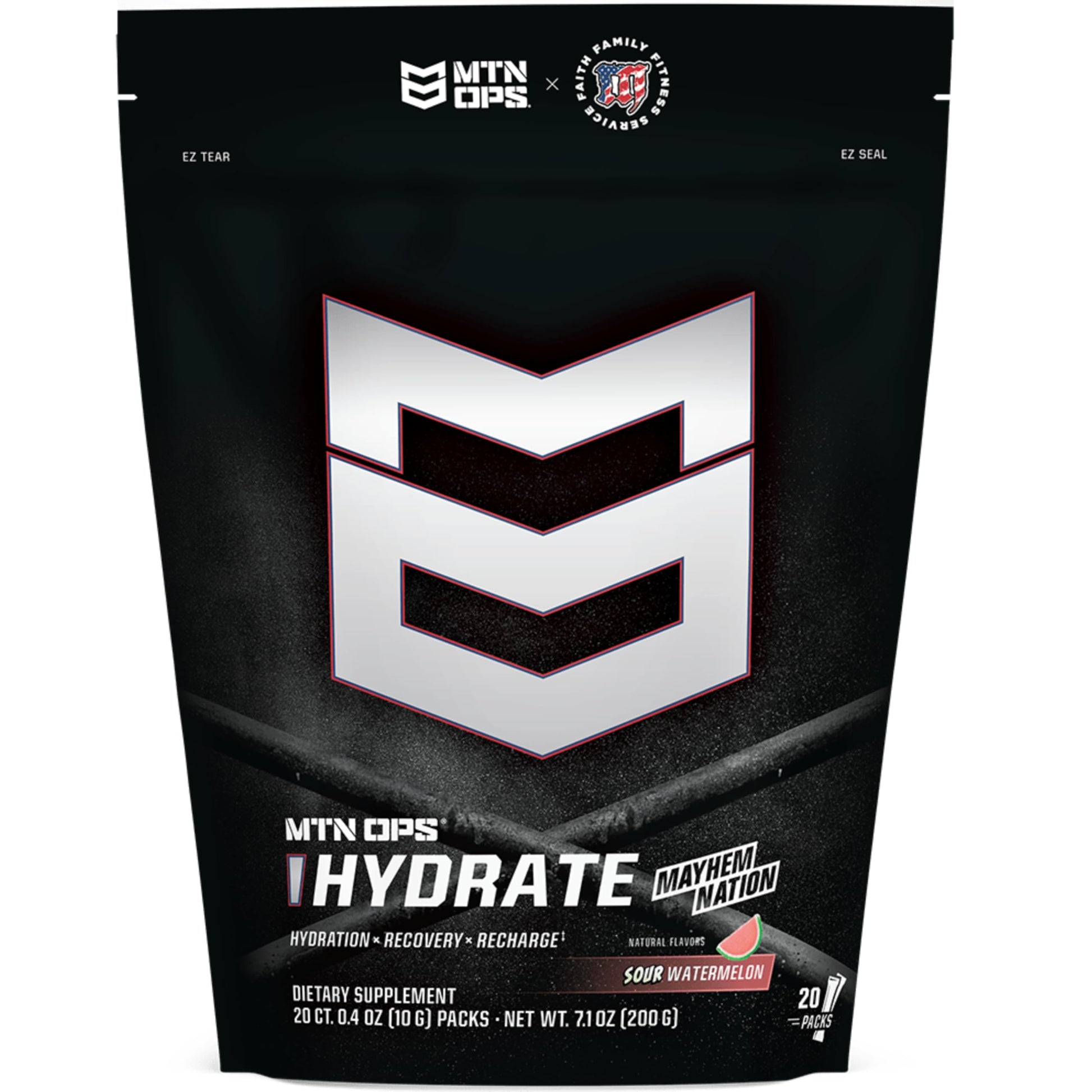 MTN OPS Hydrate Sugar Free Electrolyte Powder 5.6