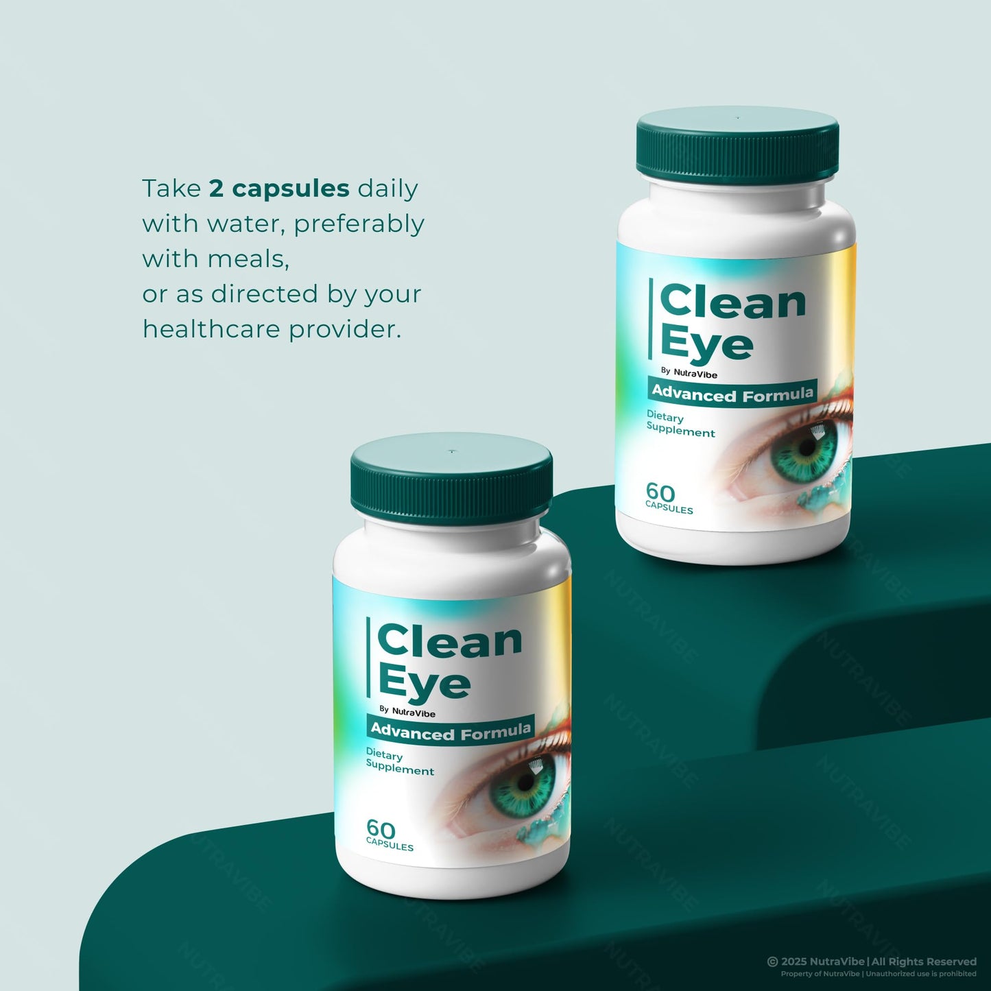 NutraVibe Clean Eye Capsules 300 Capsules