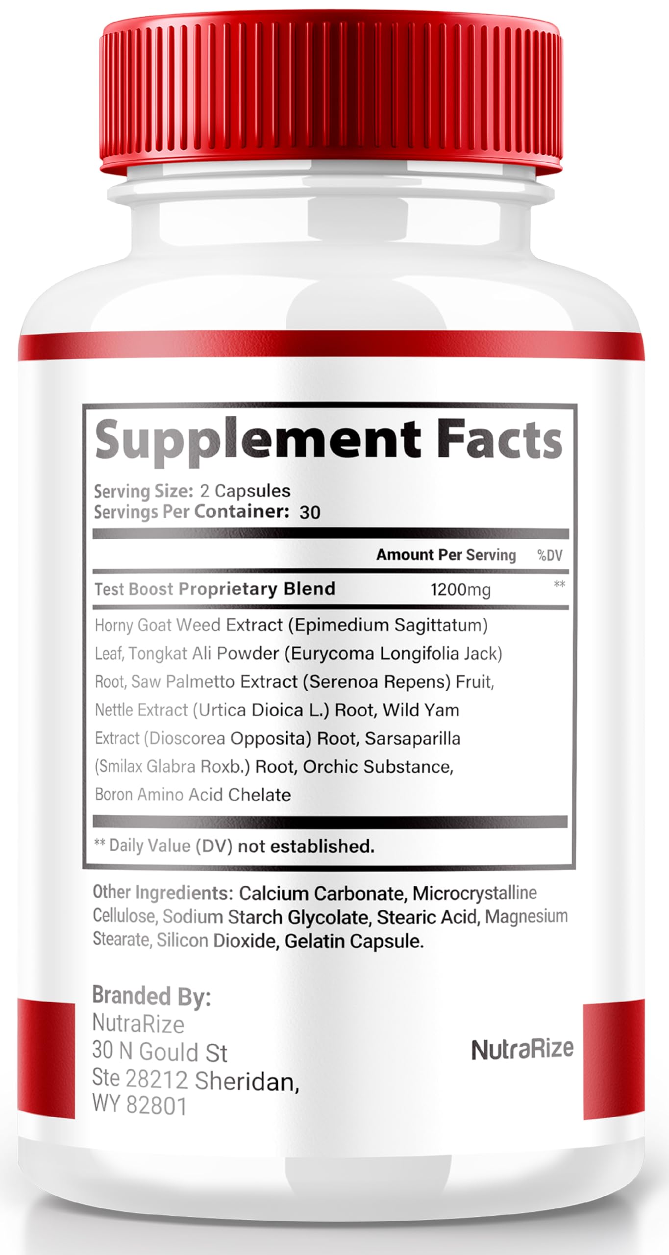 NutraRize Vigor 8 for Men Capsules, 60 Count