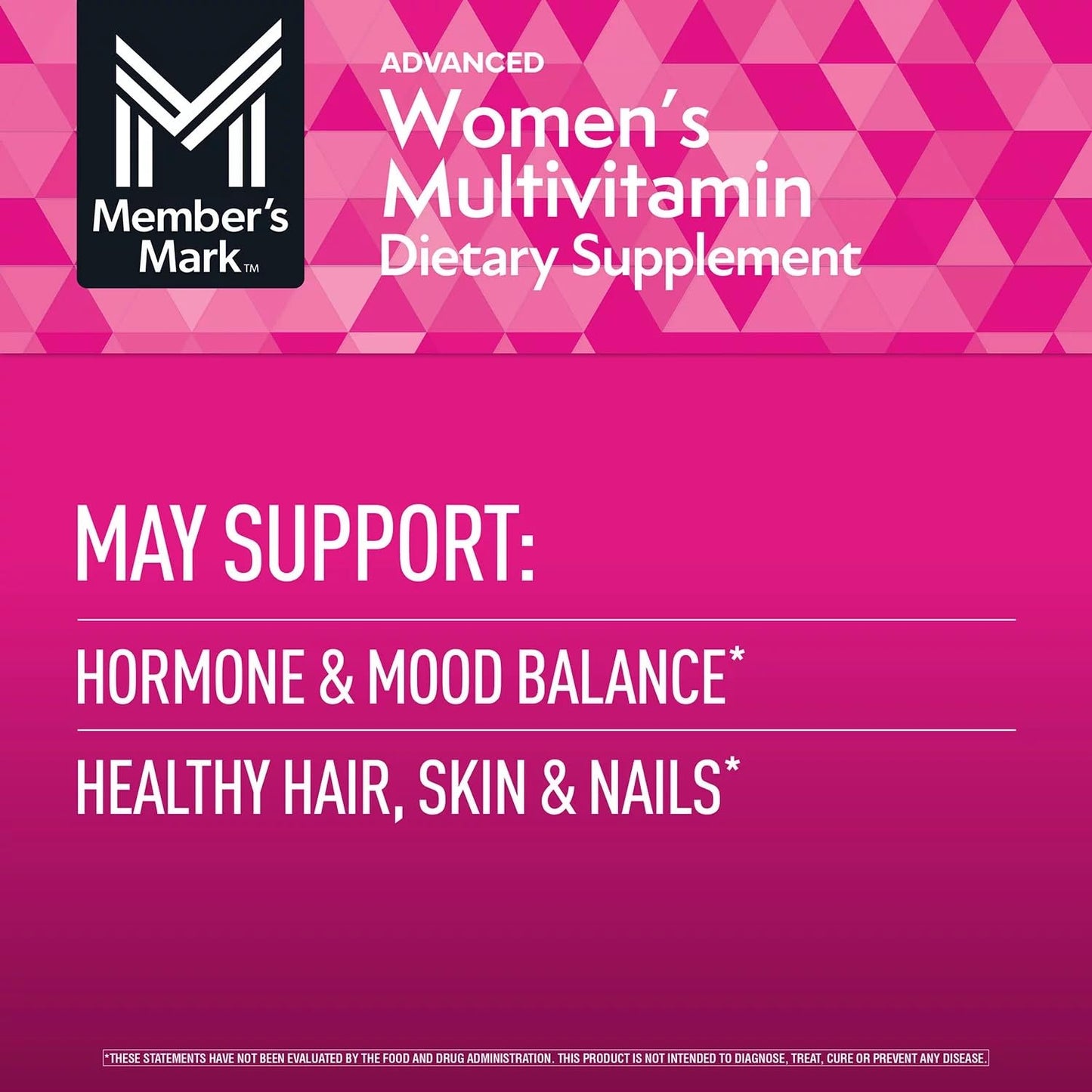 Member's Mark Women's Daily Multivitamin Softgel 275