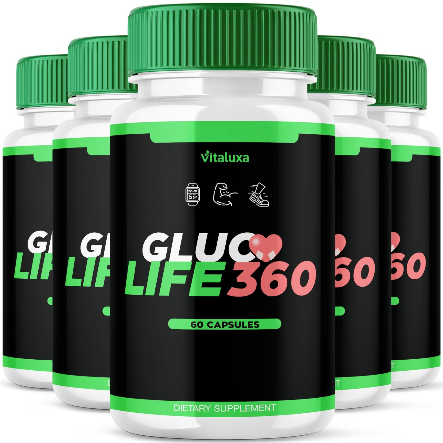 Vitaluxa Gluco Life 360 300 Capsules