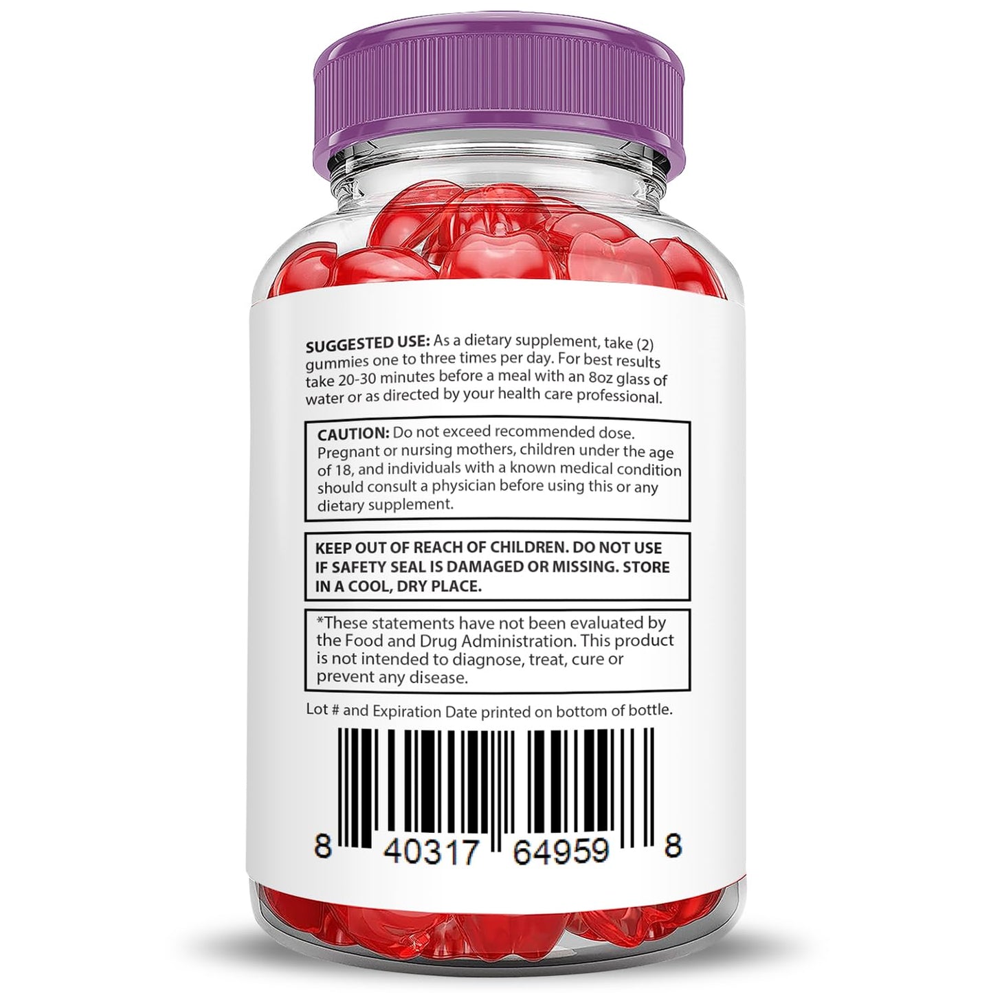 Justified Laboratories Rapid Ripped Keto ACV Gummies Extreme (2000 mg) Gummies 180 Count
