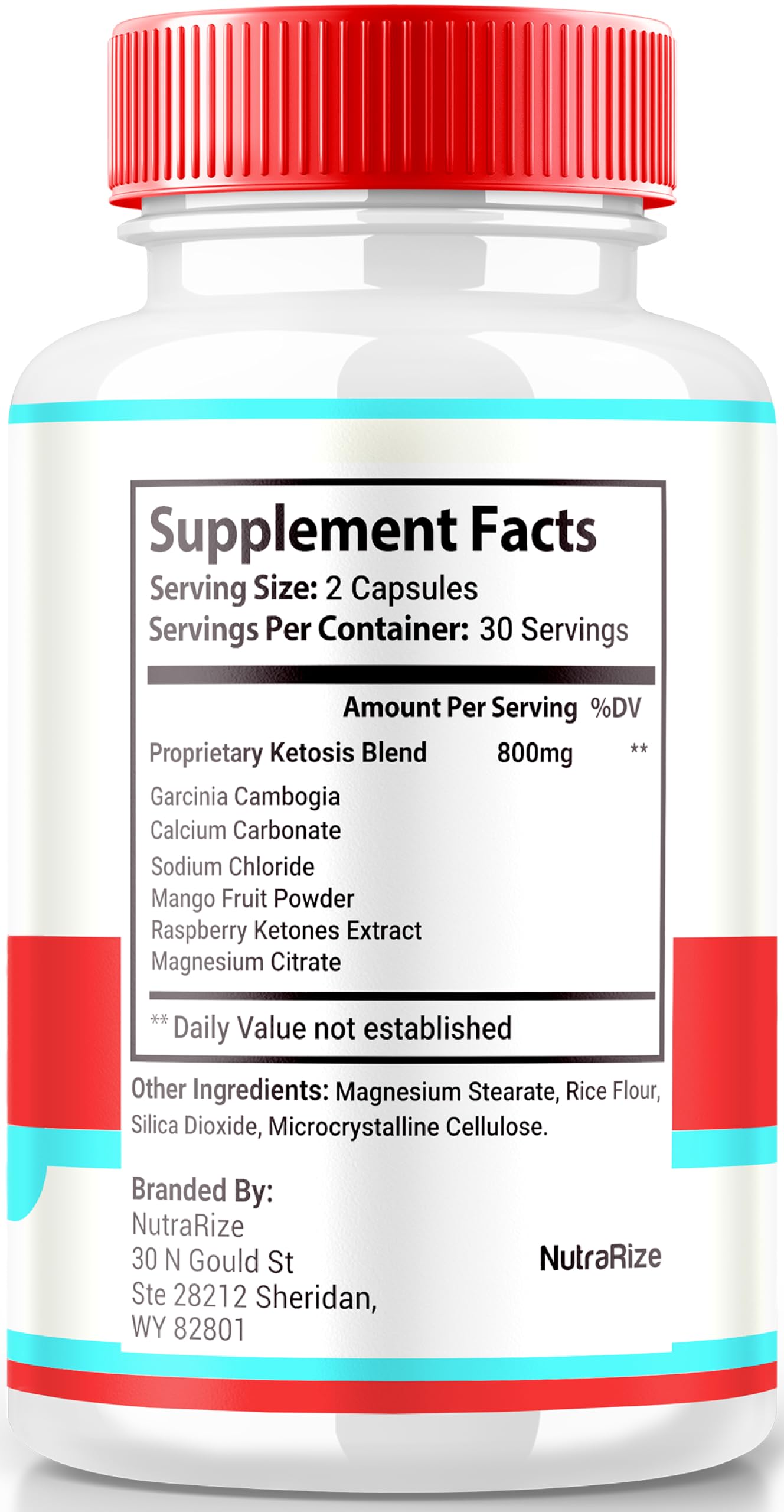 NutraRize Metafix Capsules, Maximum Strength Formula for A Fit and Healthy Body, 120 Capsules
