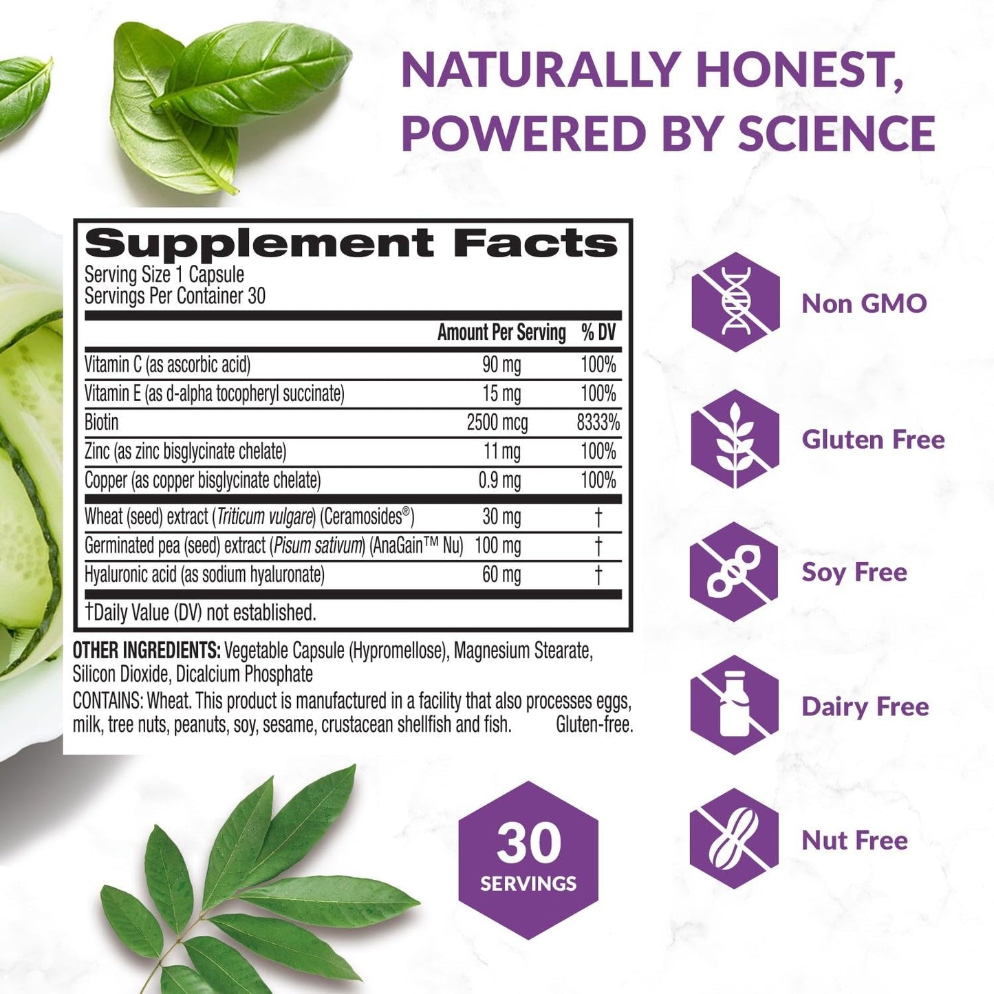 BioTrust Timeless Beauty Ceramide Booster 30 Capsules