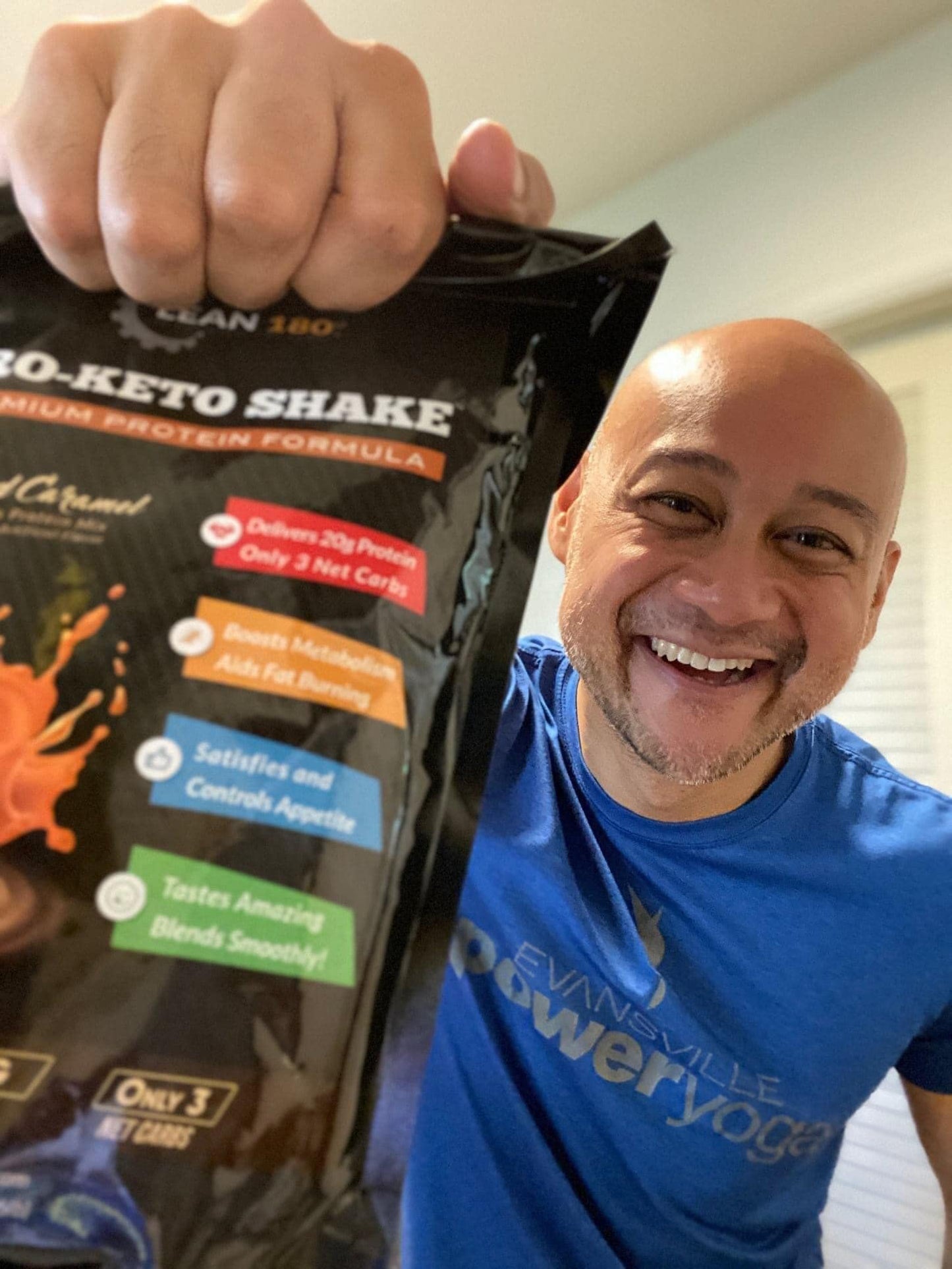 Lean 180 Pro Keto Shake Salted Caramel Powder 13.75 oz