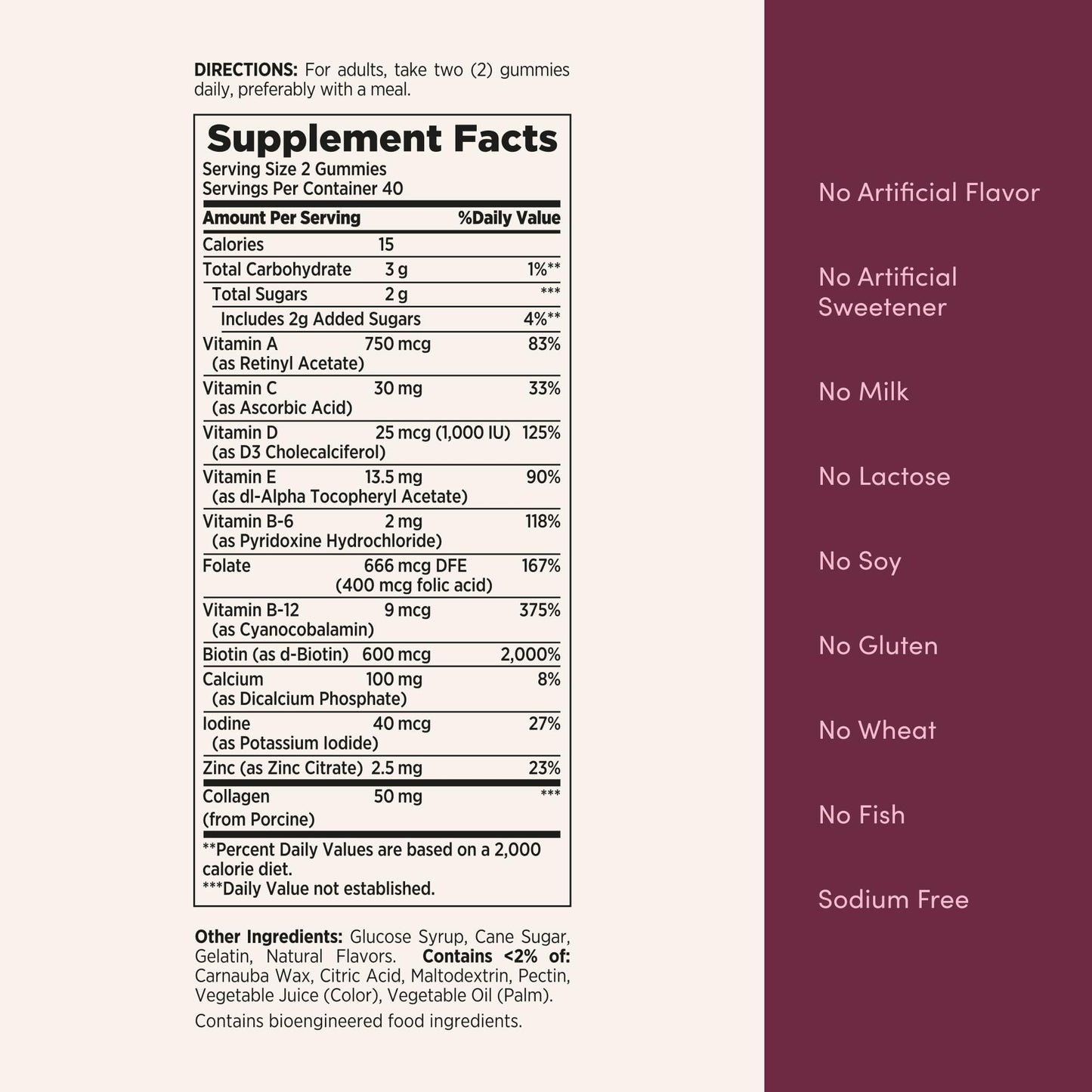 Nature's Bounty Optimal Solutions Women's Multivitamin Gummies 80 Count