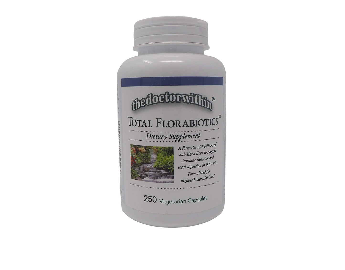 thedoctorwithin Total Florabiotics Billions of Stabilized Flora 250 Capsules