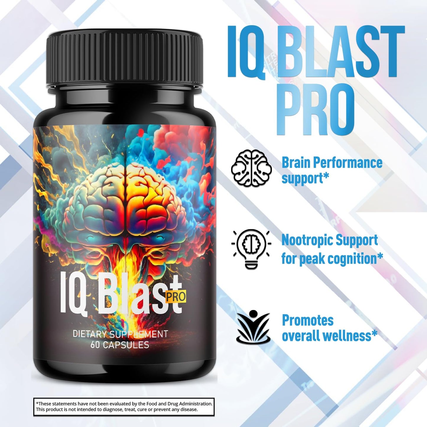 Flex University IQ Blast Pro Capsule 180 Capsules