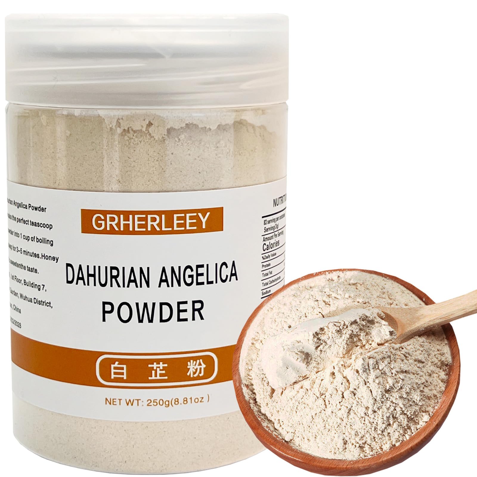 Doorpetal Dahurian Angelica BaiZhi Fen Powder, 8.81 oz