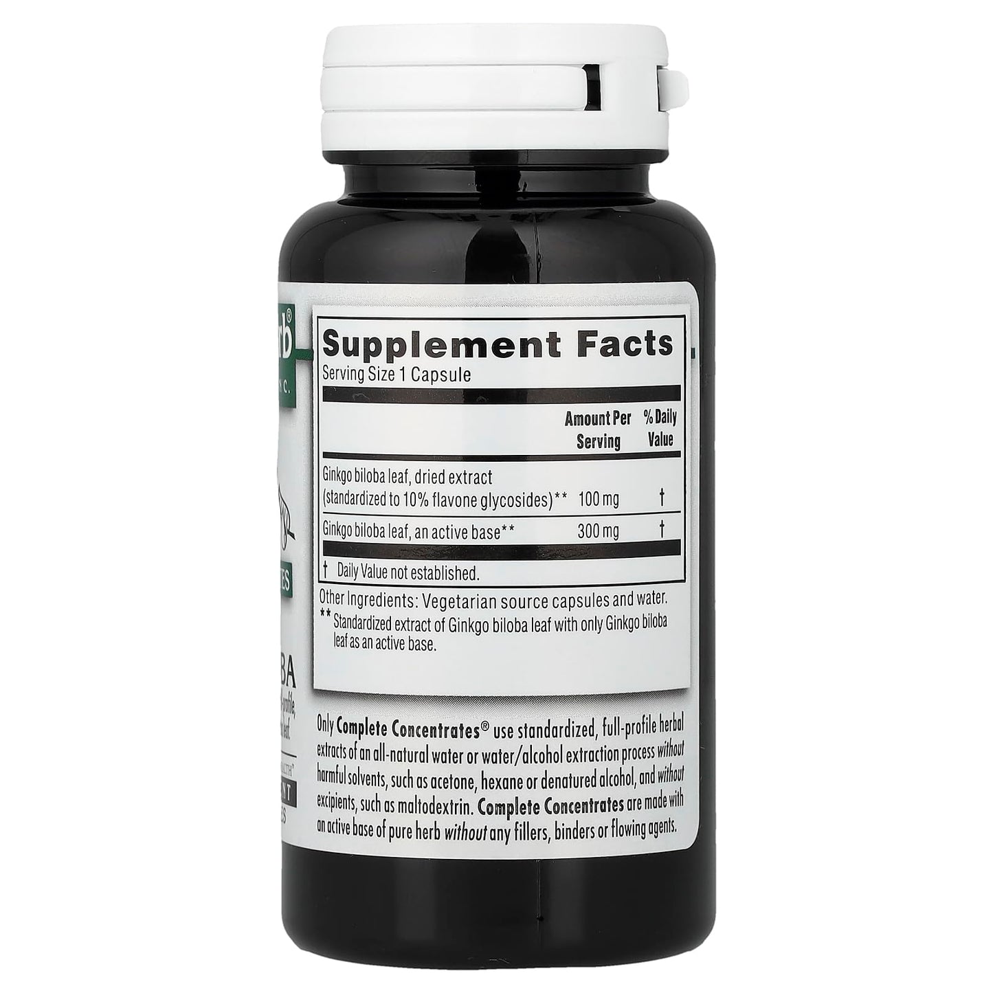 Kroeger Herb Products Ginkgo Biloba Vegetarian Capsule 90 Count