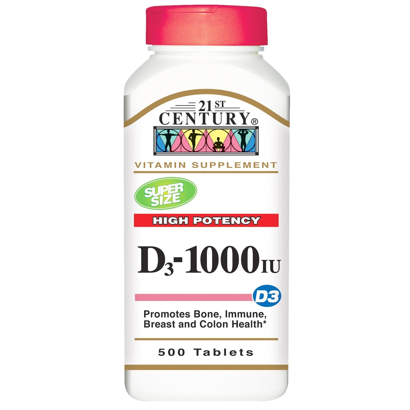 SMART MONKEY TECHNOLOGIES Vitamin D3 High Potency Tablets, 1000 IU, 1000 Tablets