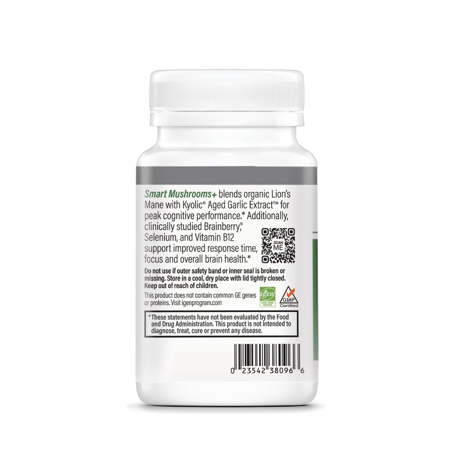 Kyolic Specialty Series Smart Mushrooms+ 60 Capsules