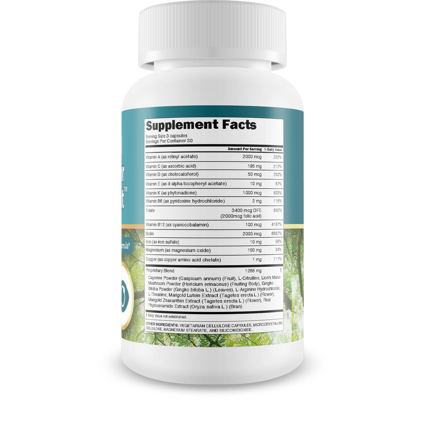 Happy Health Marketplace Vision Support Lutein Eye Health Capsule 90 Count