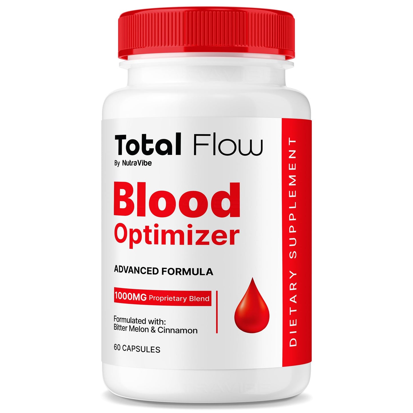 NutraVibe Total Flow Blood Balance Capsule, 60 Capsules