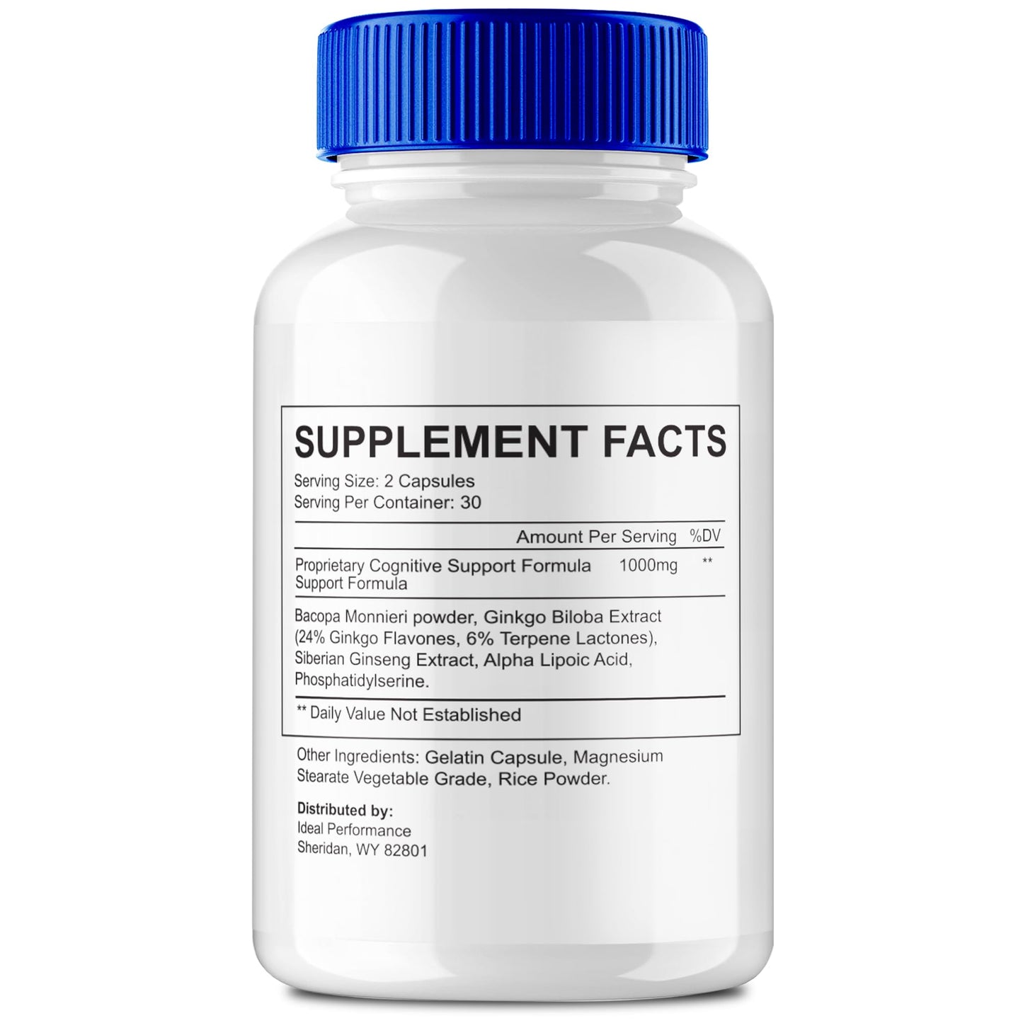 IDEAL PERFORMANCE Neuro Sync Advanced Formula 180 Capsules