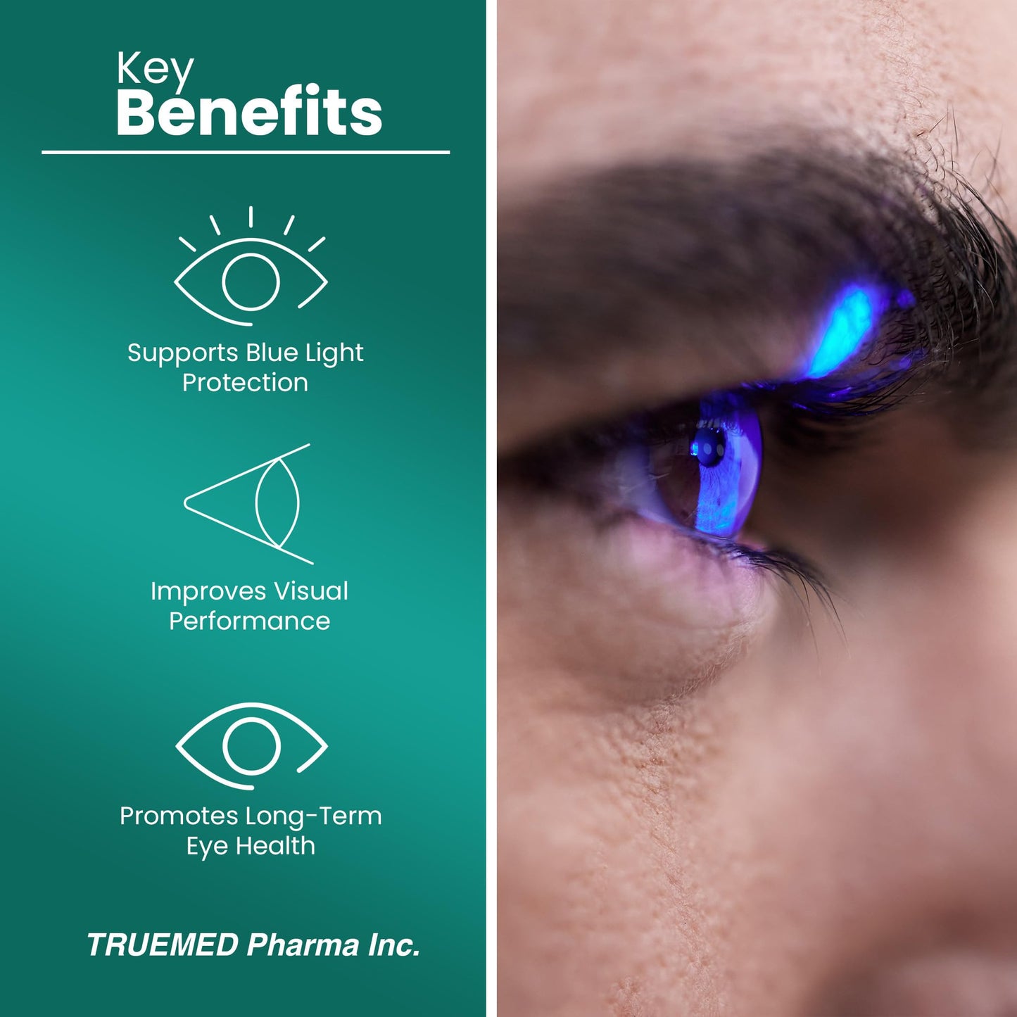 TRUEMED Lutemax 20mg Eye Supplement Softgel, 60 Softgels