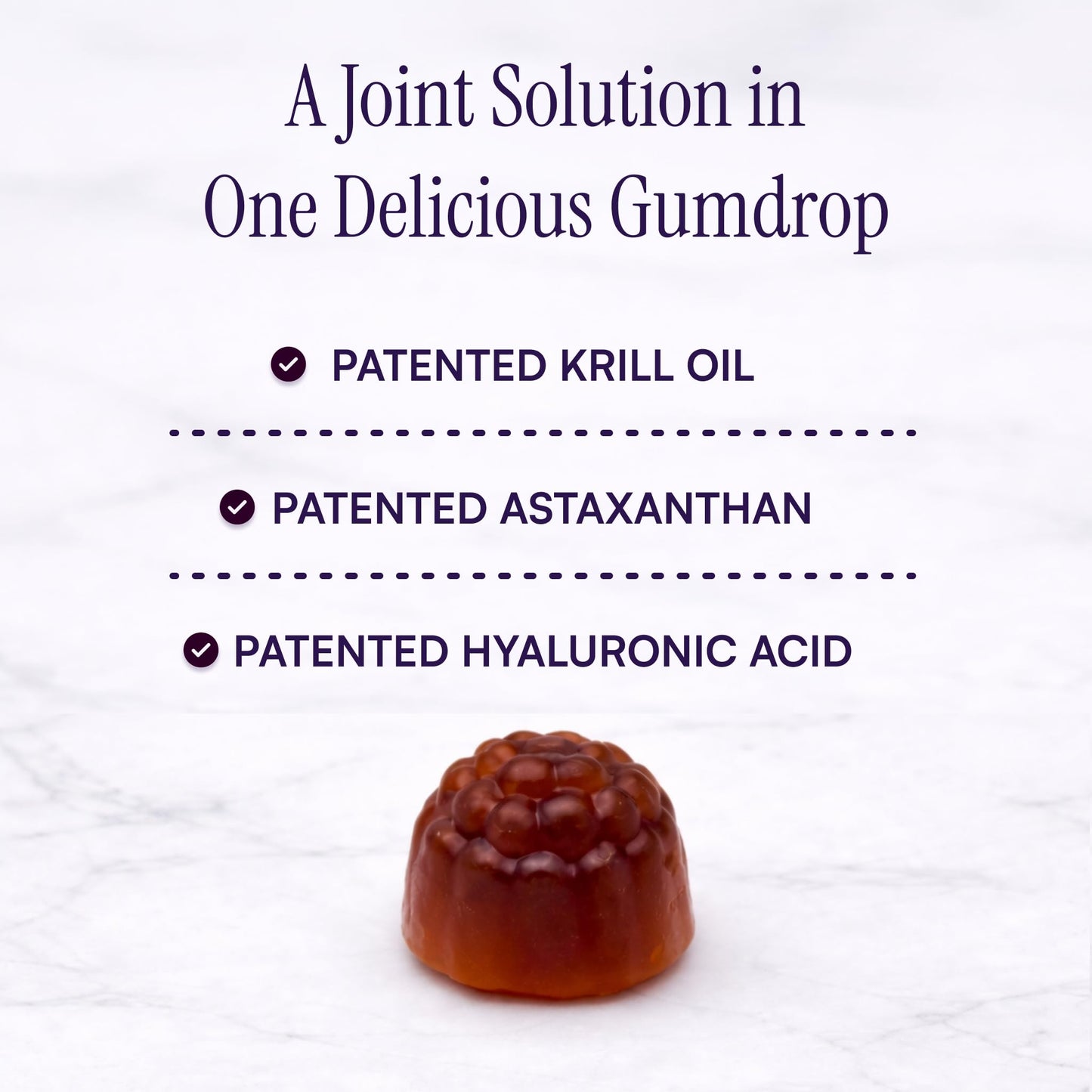 Purity Products Flexuron Gummies Joint Formula 3X Better Than Glucosamine and Chondroitin Starts Working in 7 Days Krill Oil Low Molecular Weight Hyaluronic Acid Astaxanthin, 30 Count
