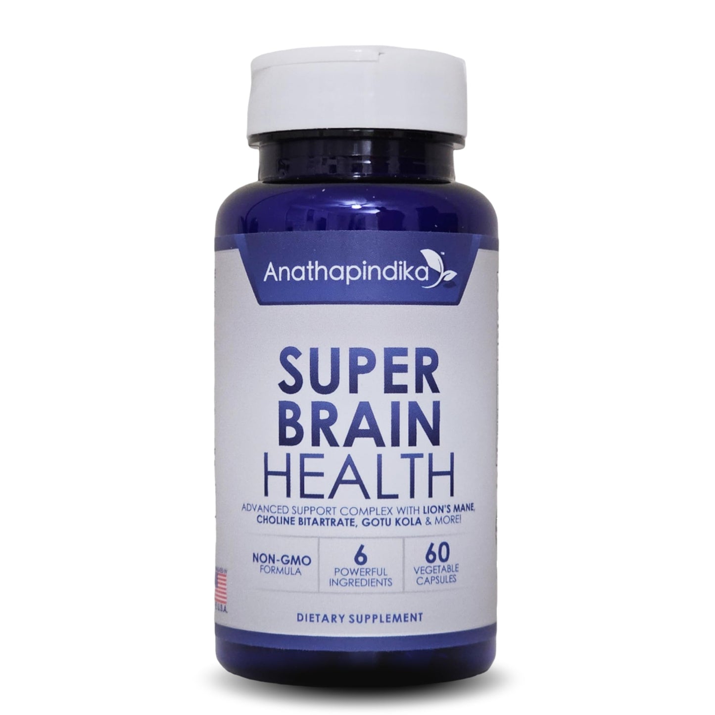 Anathapindika Health Brain Health Nootropic Supplement Capsule 60 Count