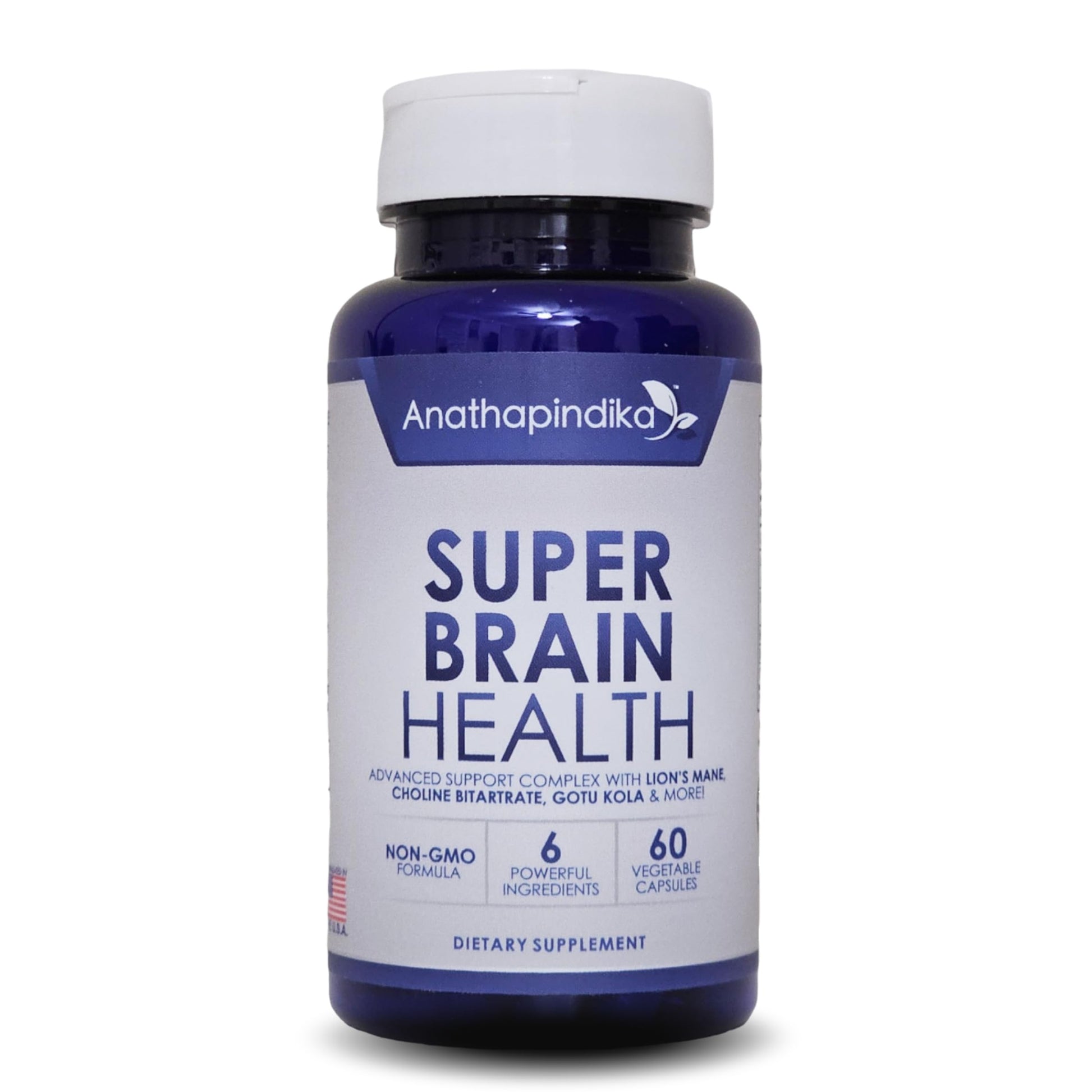 Anathapindika Health Brain Health Nootropic Supplement Capsule 60 Count