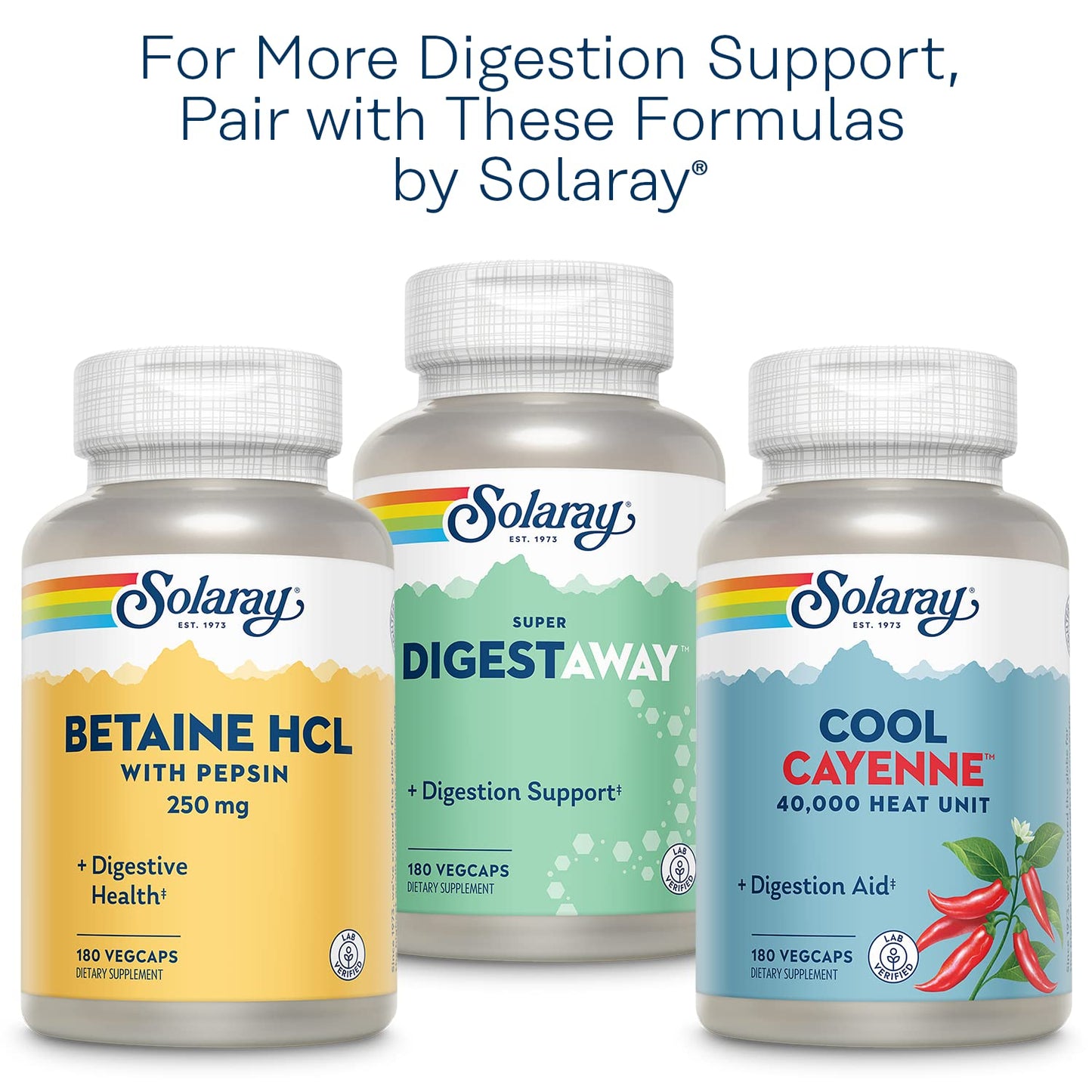 SOLARAY Alfalfa Leaf Supplement 860mg Capsules 100 Count