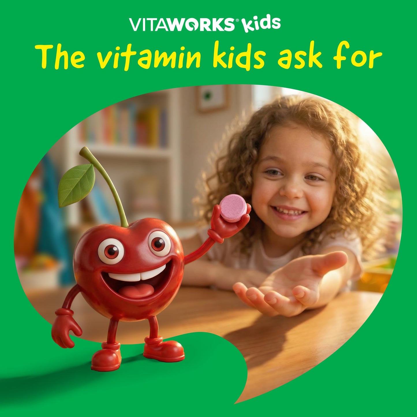 VitaWorks Kids Zinc 15mg Chewable Tablets - 120 Chewables