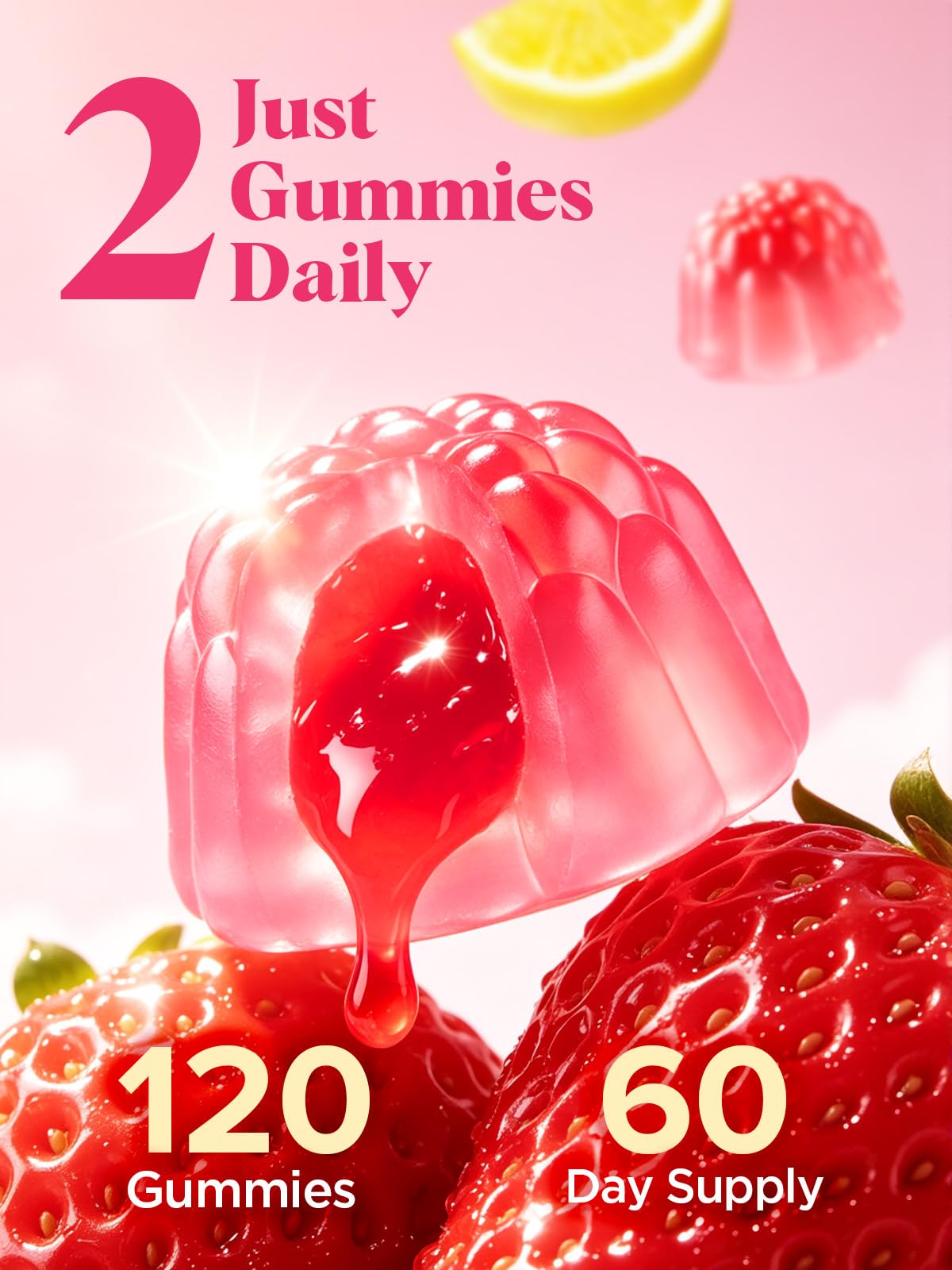 ECOFIB Methylated Multivitamin for Women Gummy, 120 Count