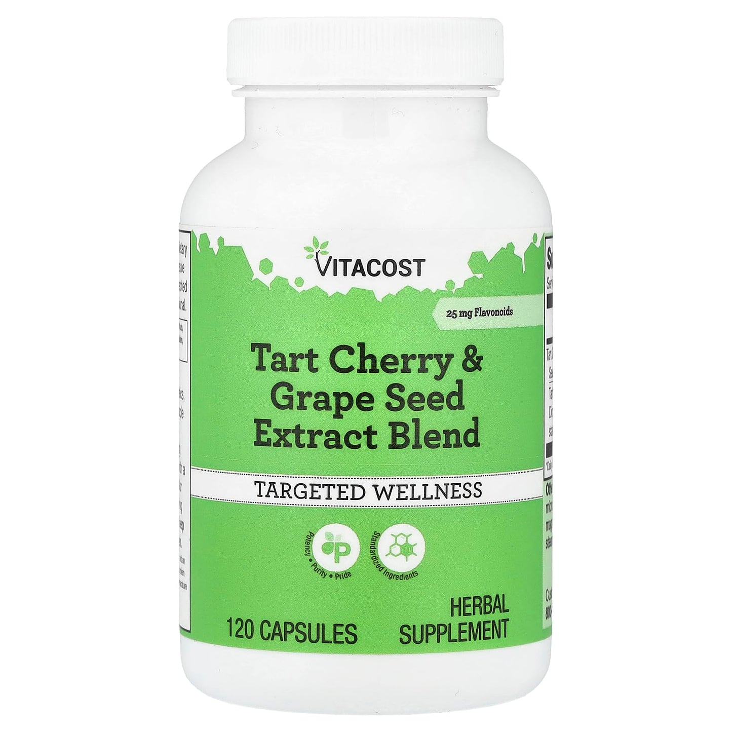 Vitacost Brand Tart Cherry & Grape Seed Extract Blend Capsule 1 Count