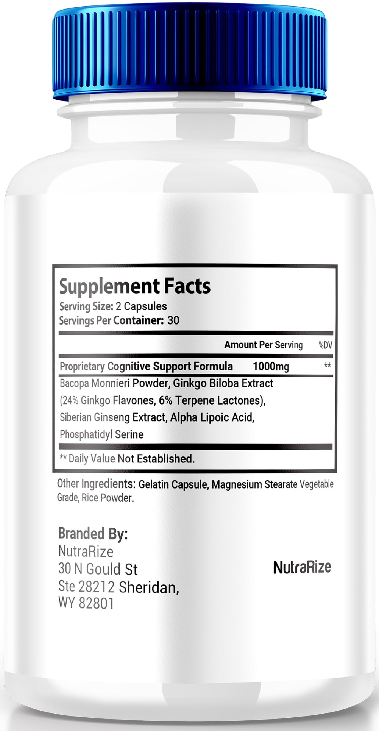 NutraRize Nerve Revive 360 Capsules, 180 Count
