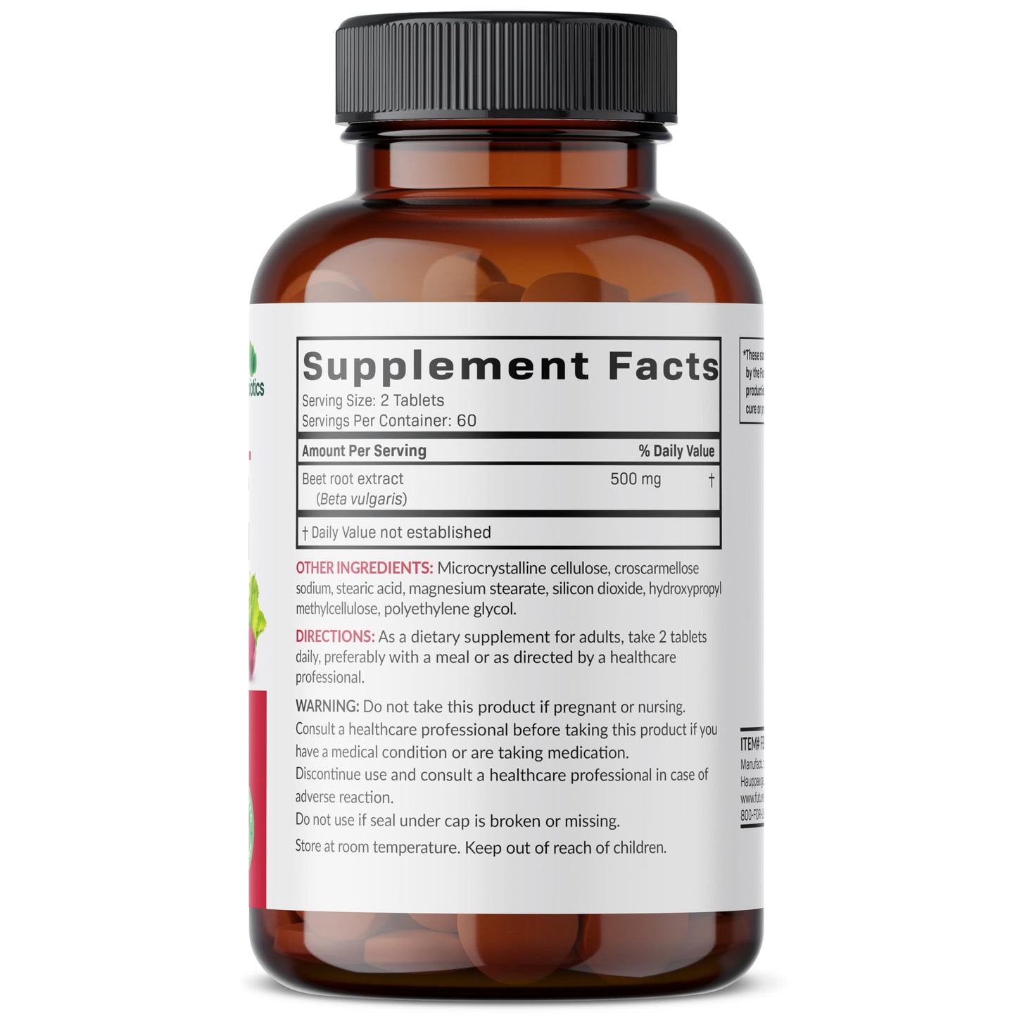Futurebiotics Beet Root Extra Strength Tablets, 120 Count