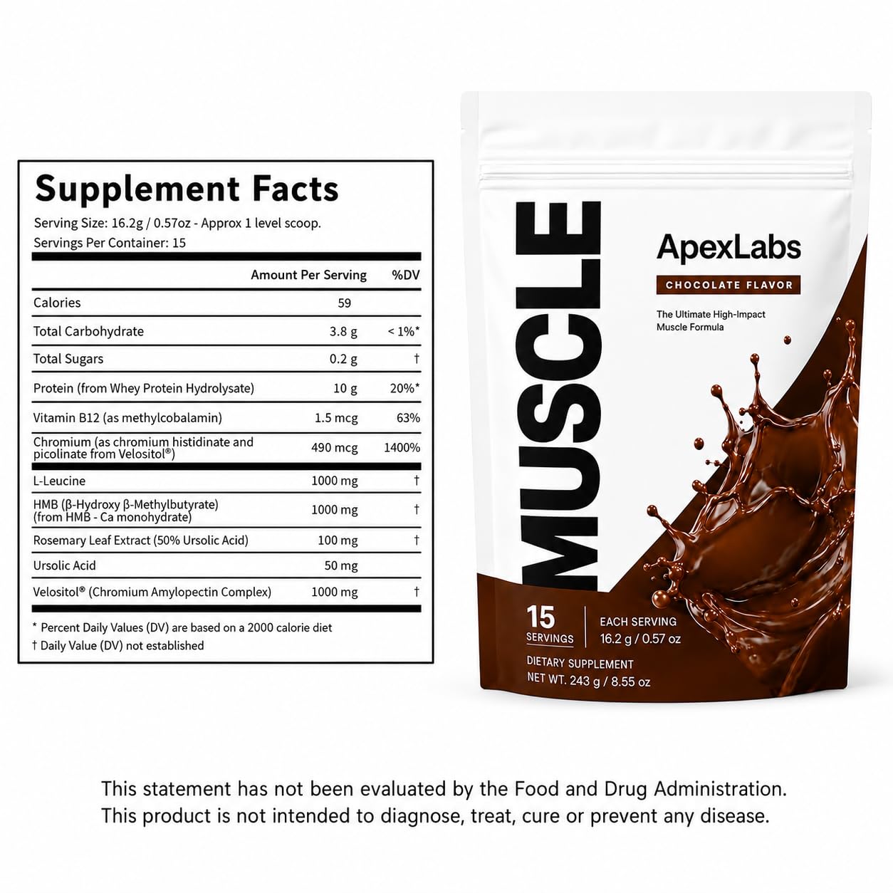 Apex Labs Muscle Protein Powder 1