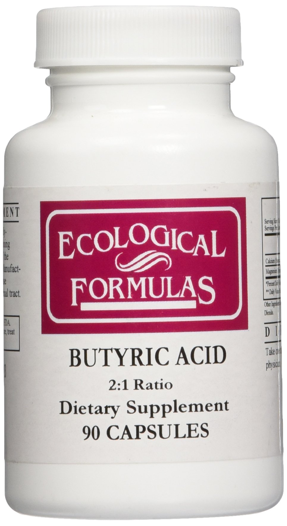 Ecological Formulas Cardiovascular Research Butyric Acid Capsule, 90 Count