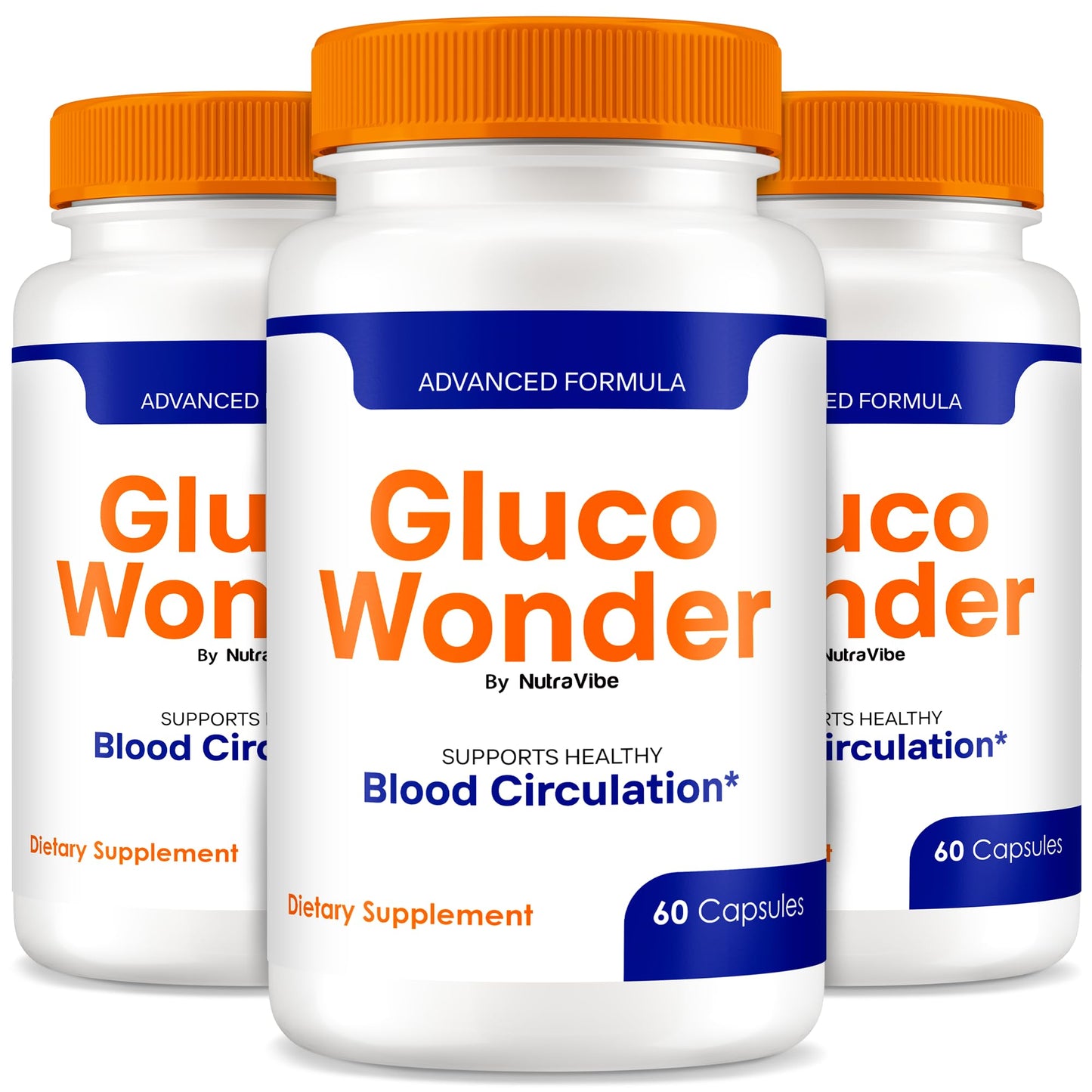 NutraVibe Gluco Wonder Capsules, 180 Capsules