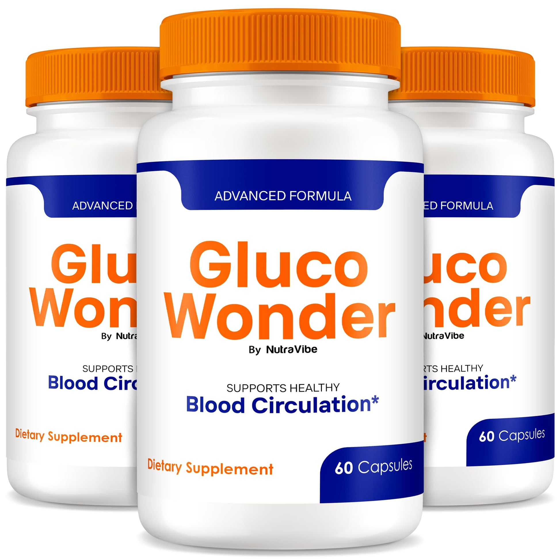 NutraVibe Gluco Wonder Capsules, 180 Capsules