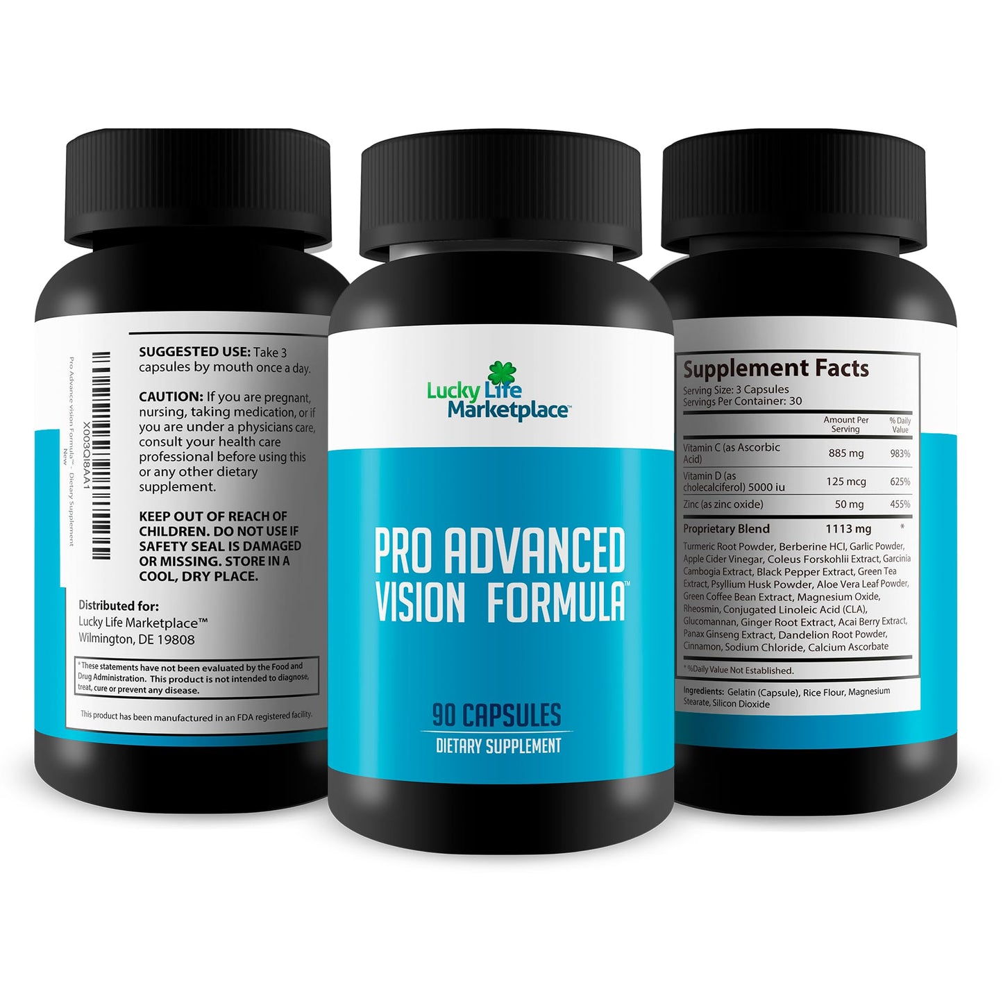 Generic Pro Advanced Vision Formula Capsule 1 Count