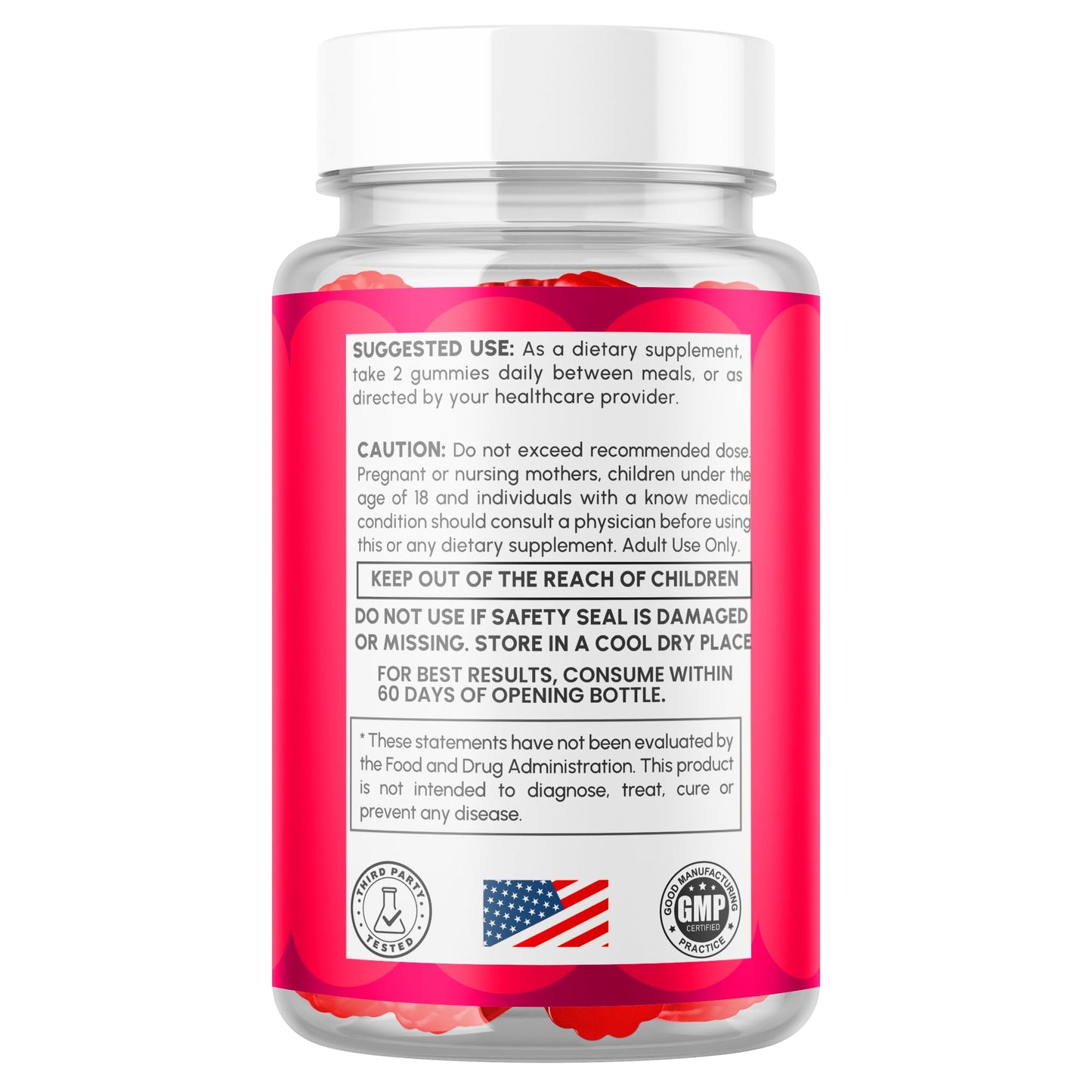 MJO Jelly Burn Gummies Gummy, 180 Gummies